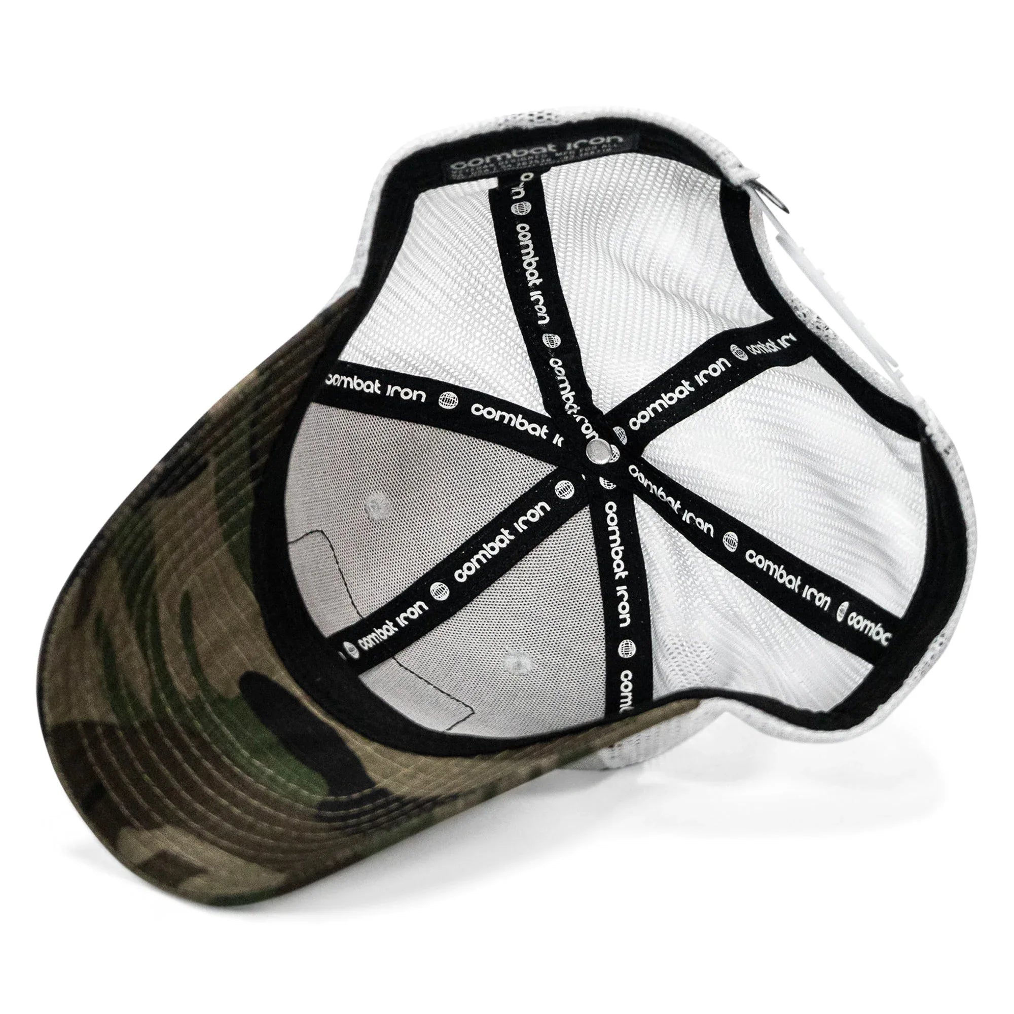Raise Hell Baby Patch Snapback Hat - Combat Iron Apparel Co.