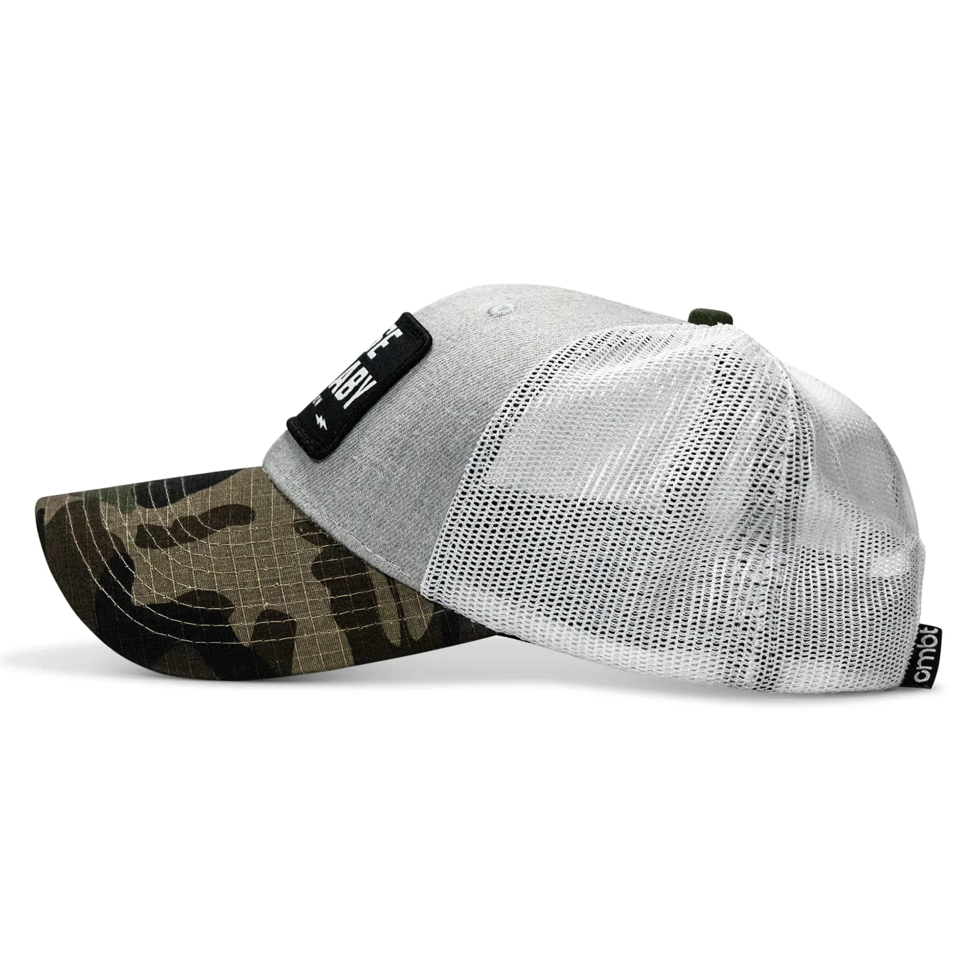 Raise Hell Baby Patch Snapback Hat - Combat Iron Apparel Co.
