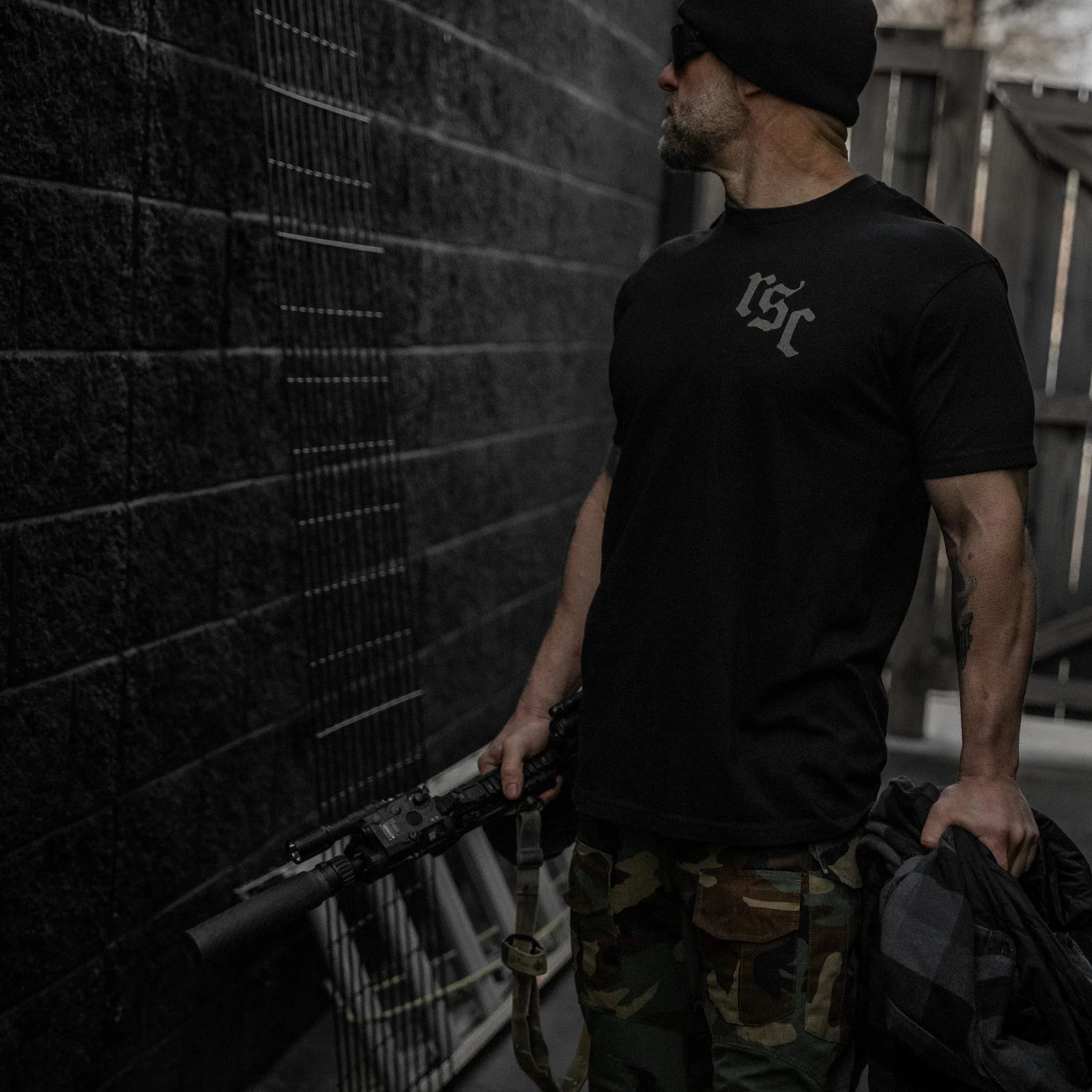 Righteous Falls Seven Times Men's T-Shirt - Combat Iron Apparel Co.