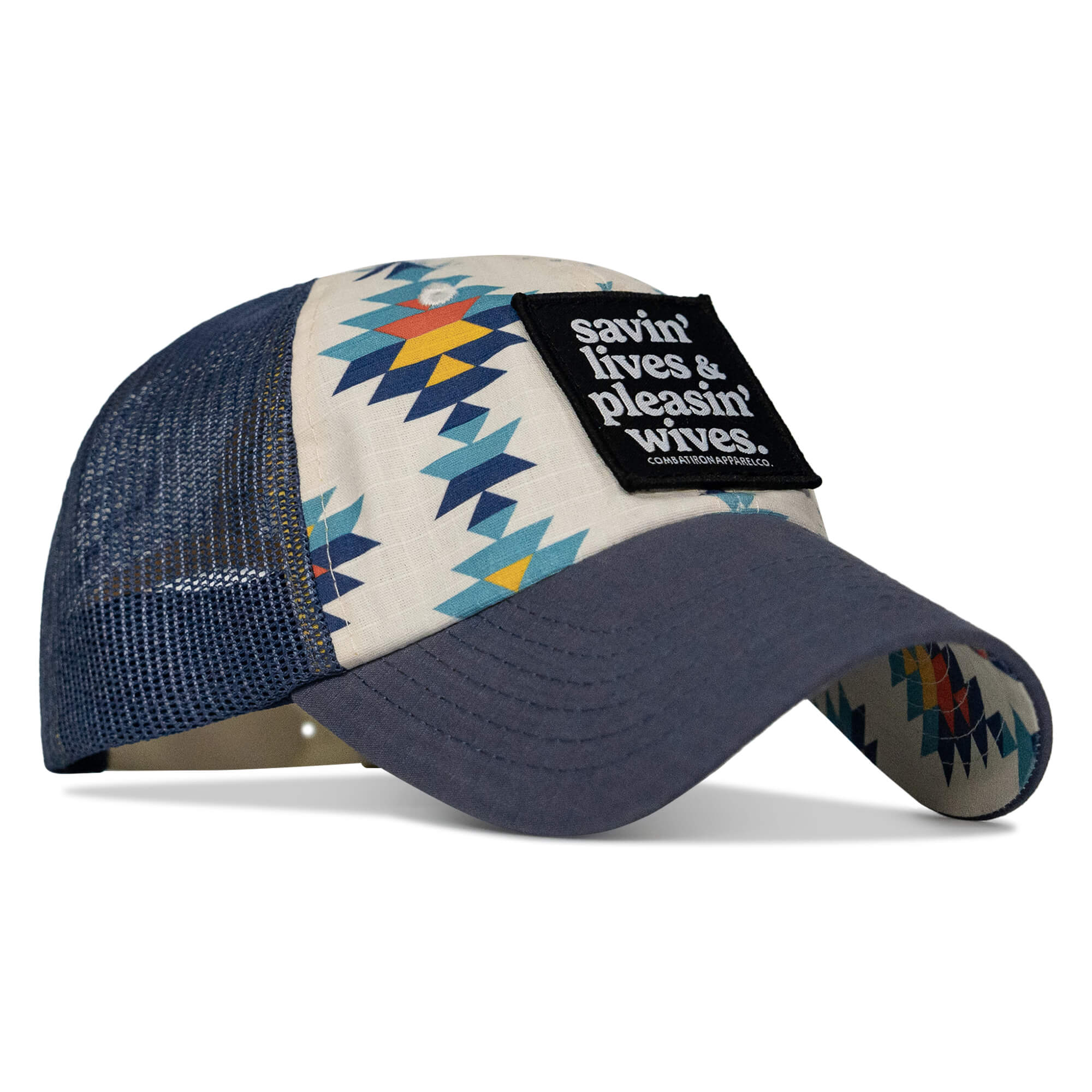 Ripstop Savin' Lives & Pleasin' Wives Low Pro Snapback - Combat Iron Apparel Co.