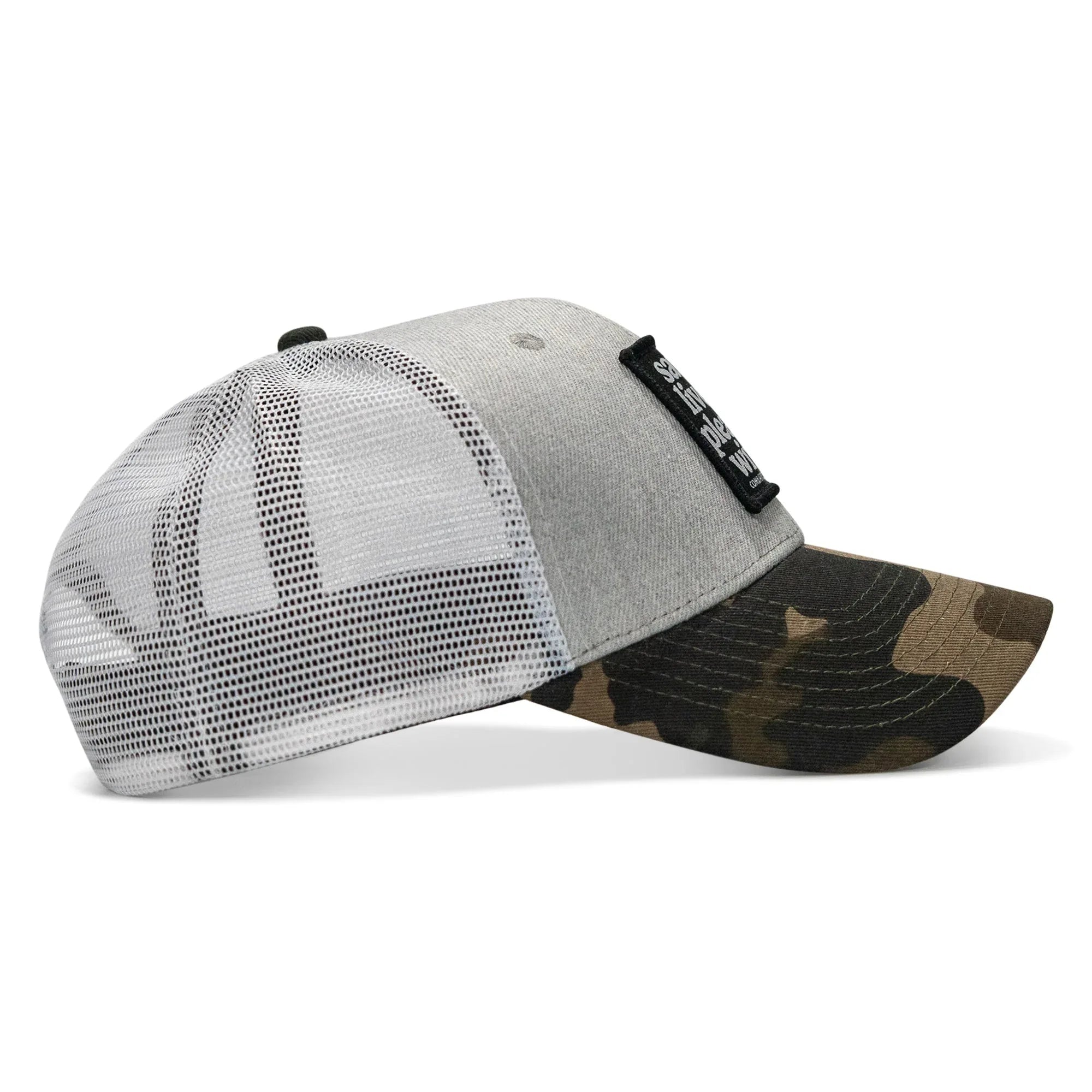 Savin' Lives & Pleasin' Wives Patch SnapBack Hat - Combat Iron Apparel Co.