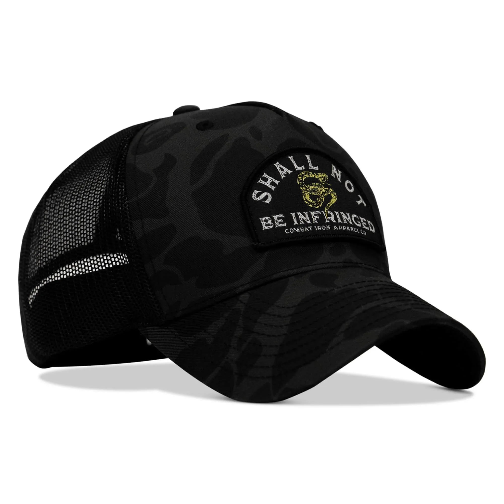 Shall Not Be Infringed Patch Snapback Hat - Combat Iron Apparel Co.