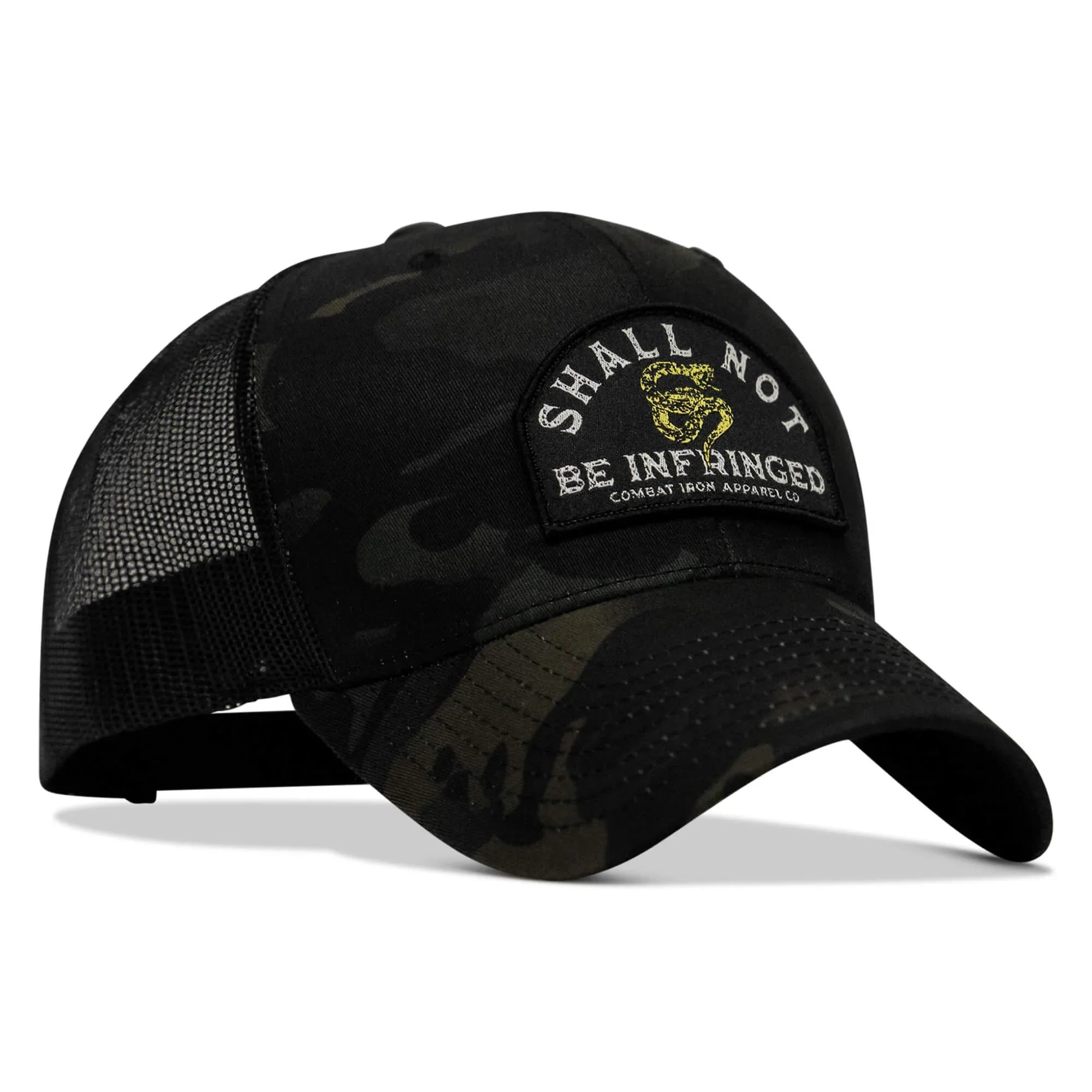 Shall Not Be Infringed Patch Snapback Hat - Combat Iron Apparel Co.