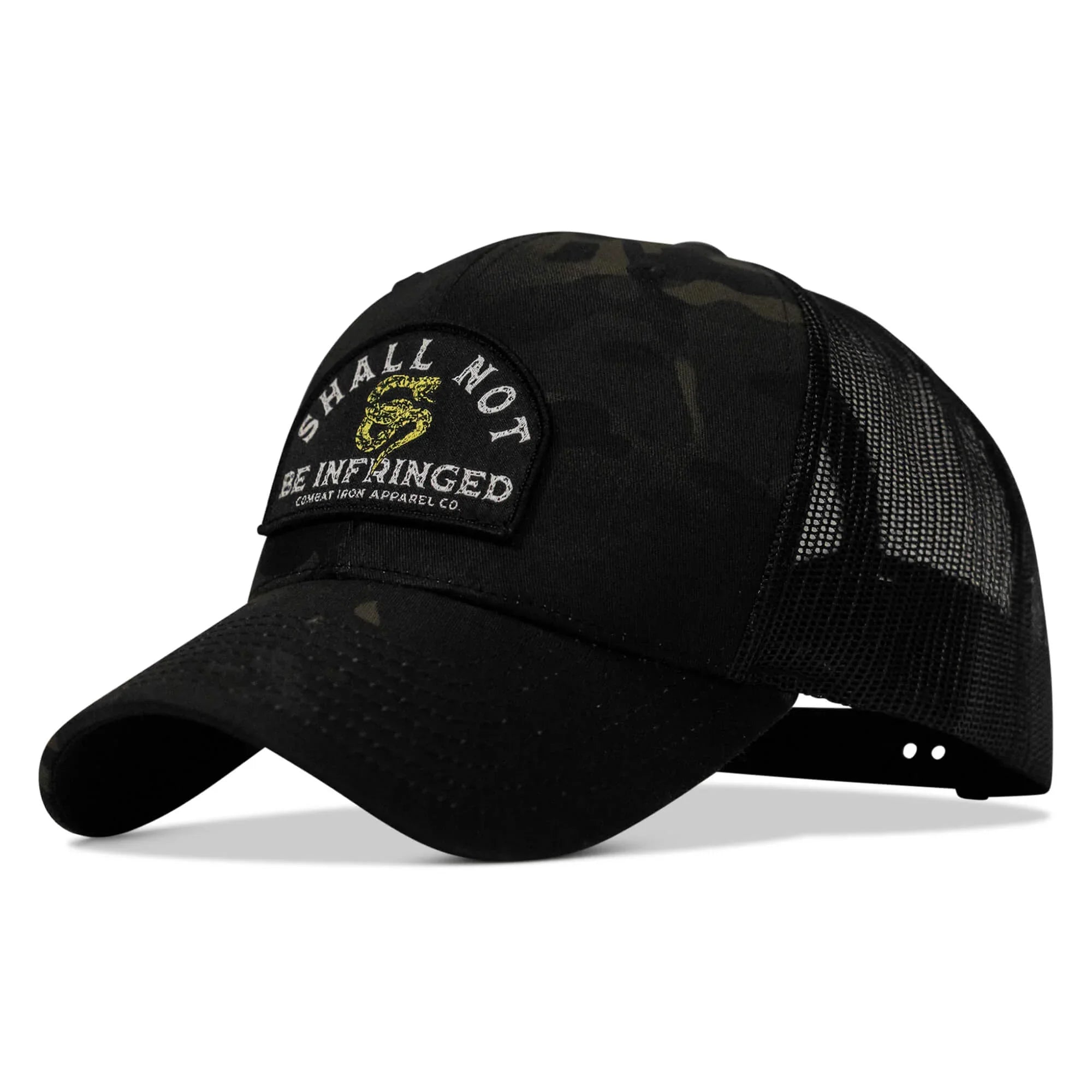 Shall Not Be Infringed Patch Snapback Hat - Combat Iron Apparel Co.