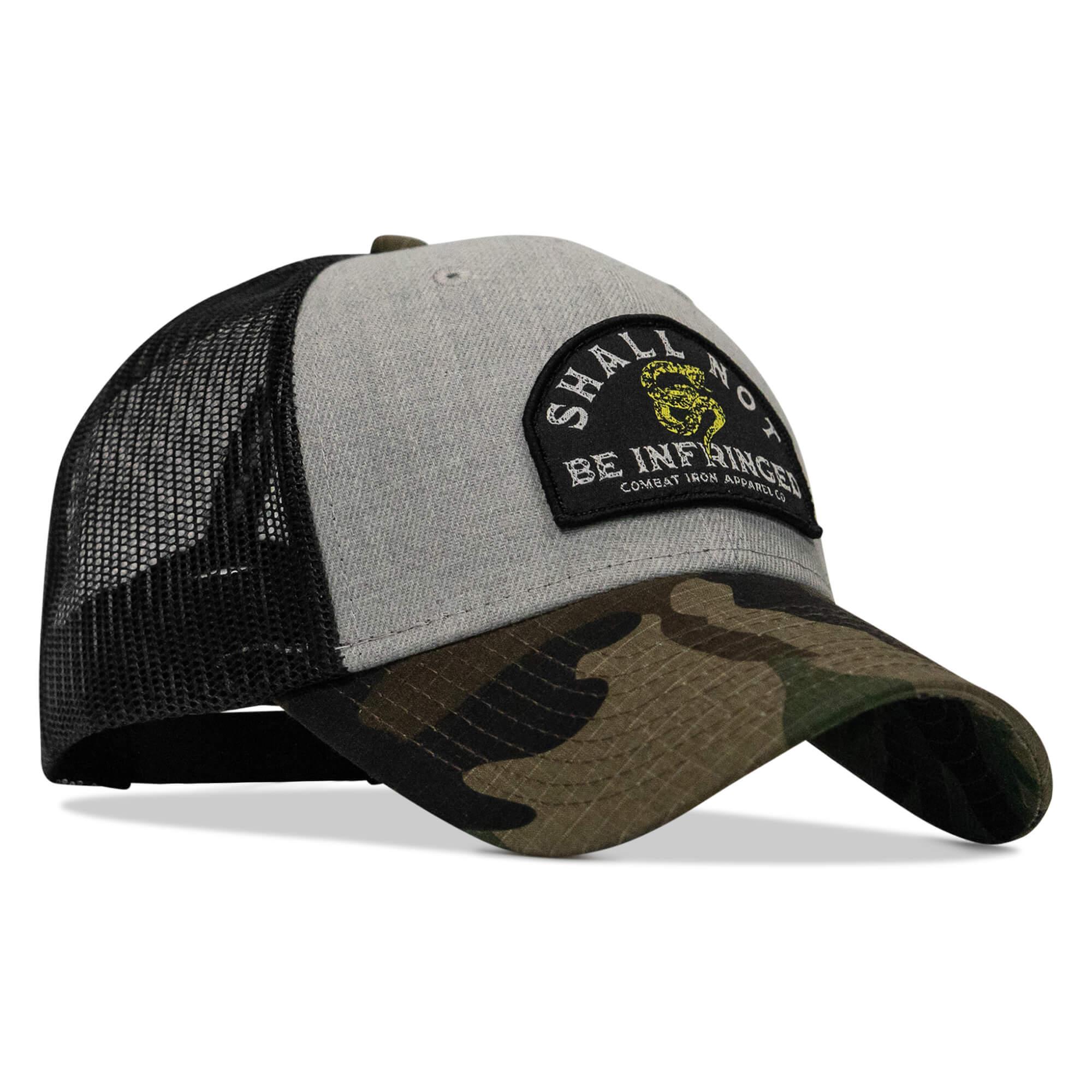 Shall Not Be Infringed Patch Snapback Hat - Combat Iron Apparel Co.