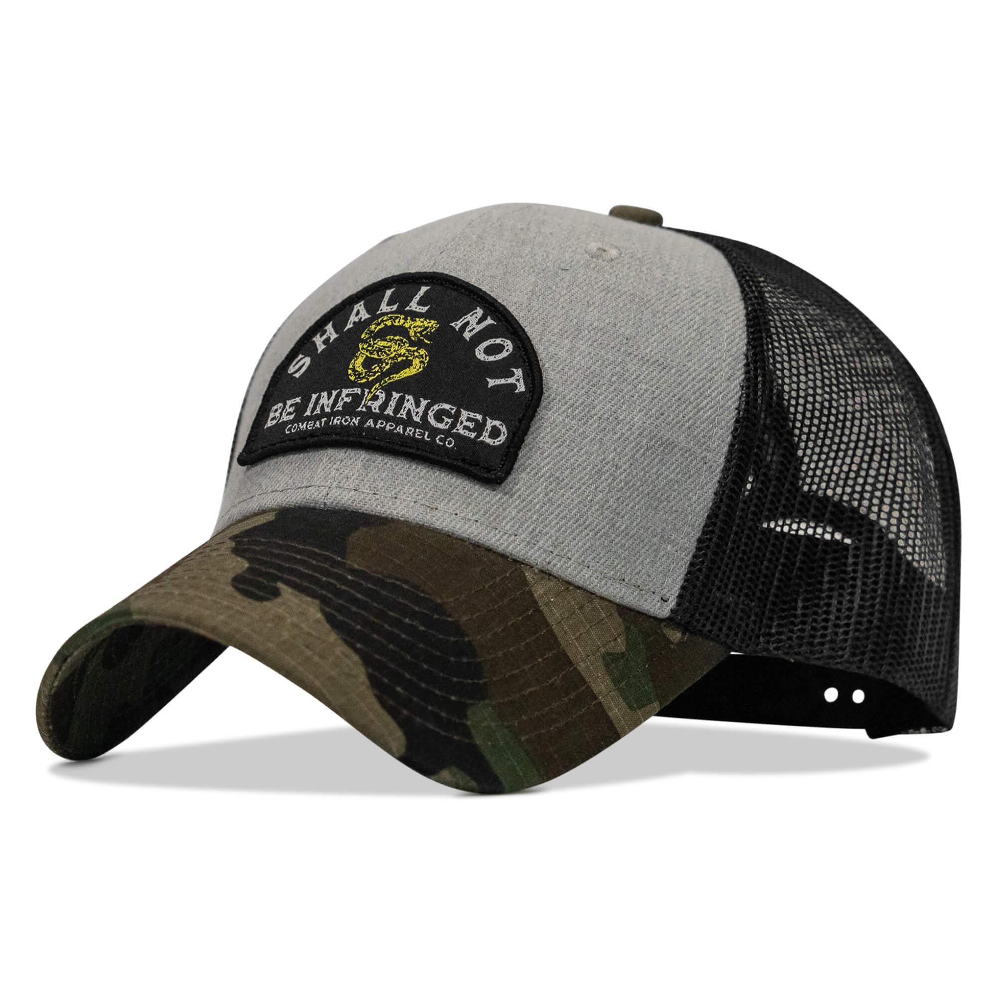Shall Not Be Infringed Patch Snapback Hat - Combat Iron Apparel Co.