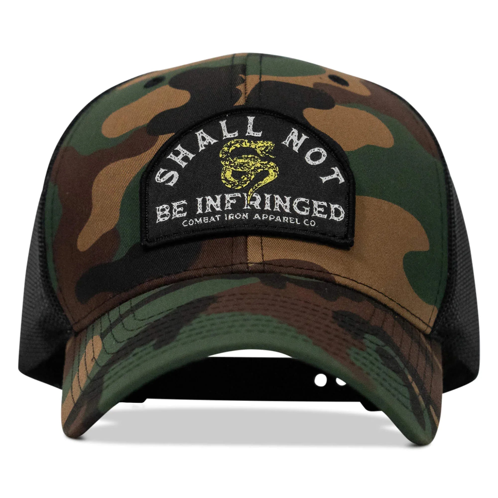 Shall Not Be Infringed Patch Snapback Hat - Combat Iron Apparel Co.