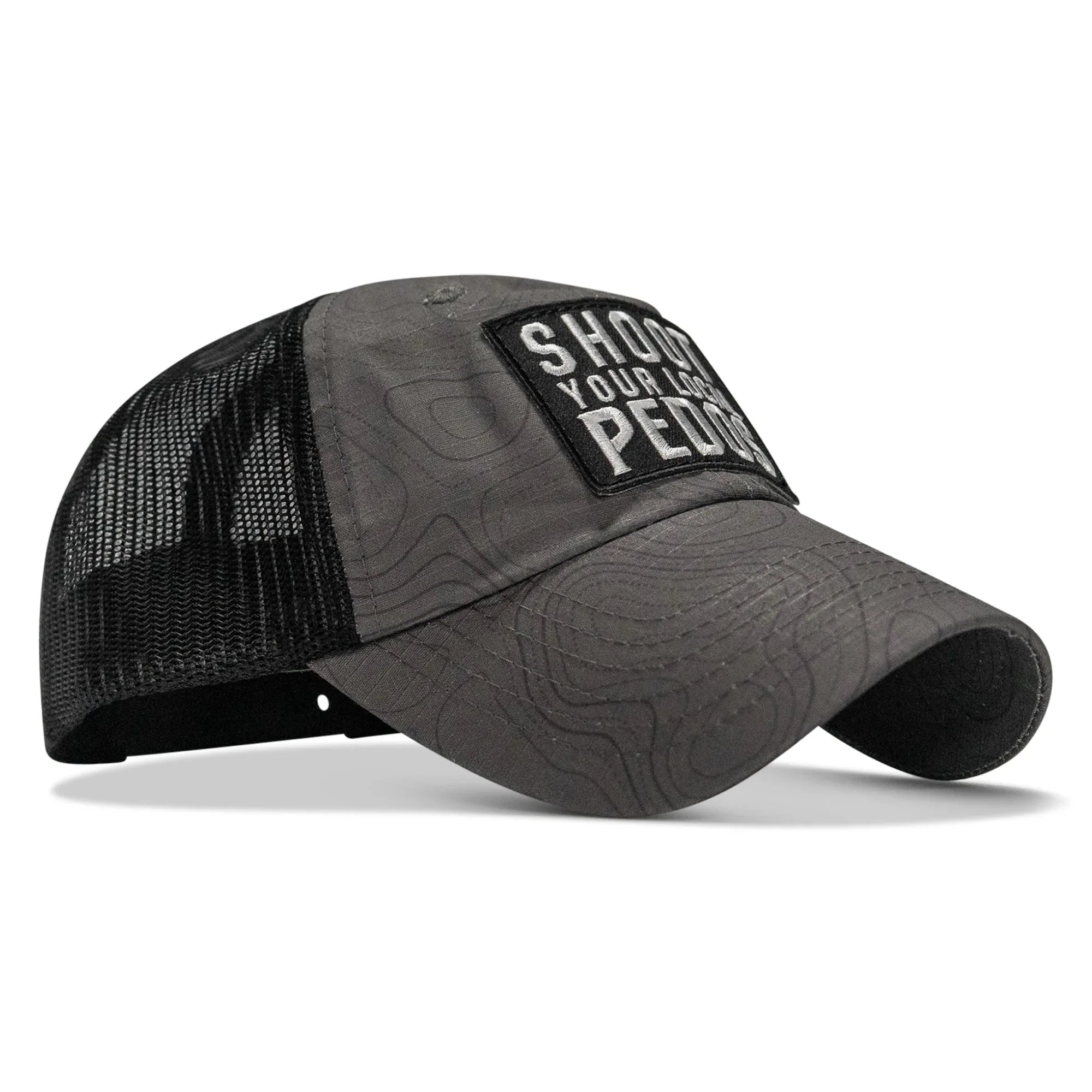 Shoot Your Local Pedos Patch Tactical Ripstop Mesh Snapback Hat - Combat Iron Apparel Co.