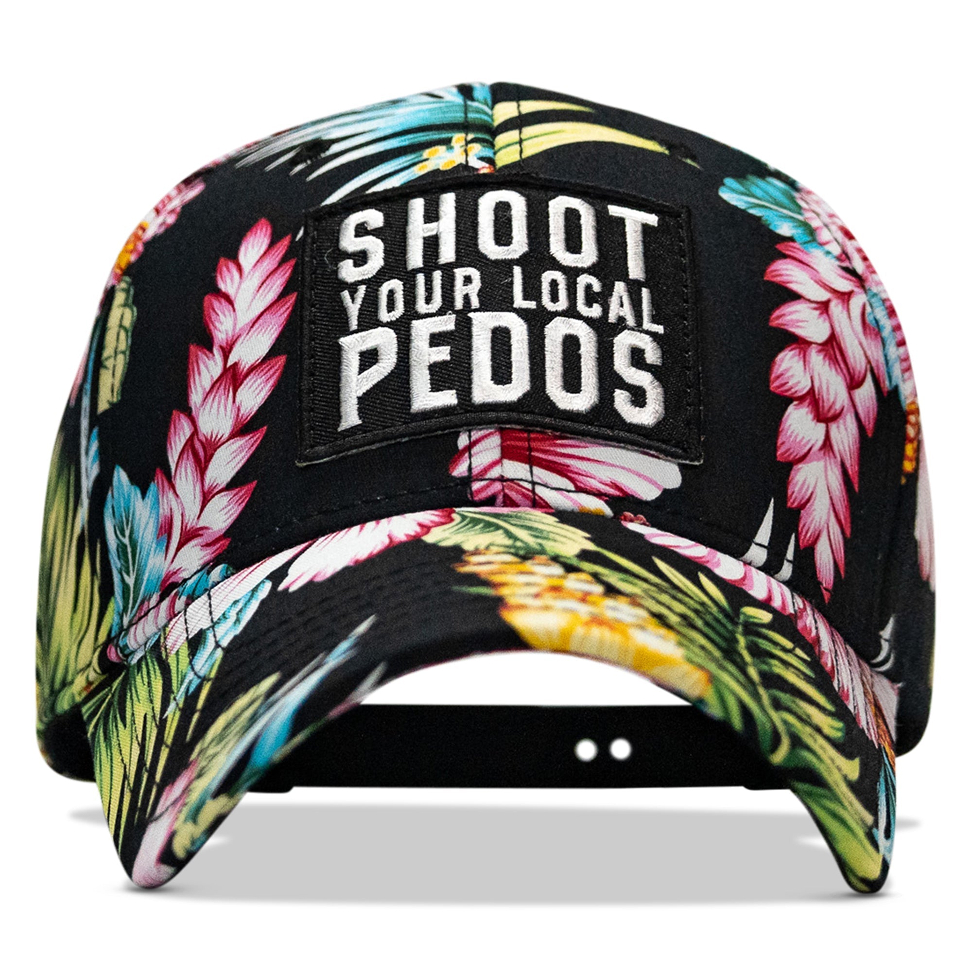 Shoot Your Local Pedos Patch Snapback - Combat Iron Apparel Co.
