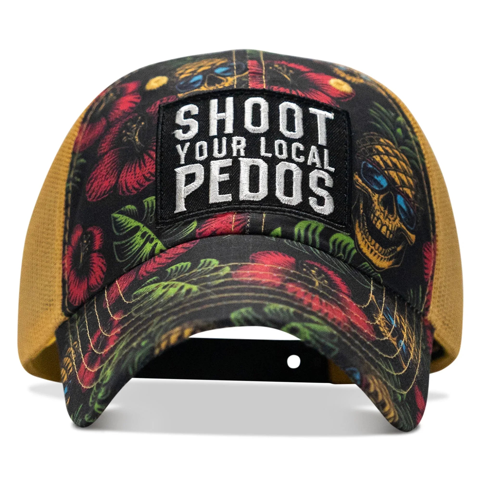 Shoot Your Local Pedos Patch Tactical Ripstop Mesh Snapback Hat - Combat Iron Apparel Co.