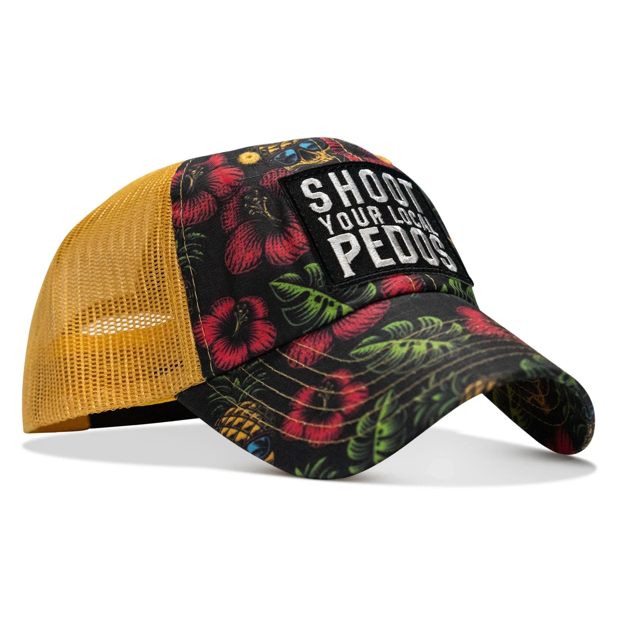 Shoot Your Local Pedos Patch Tactical Ripstop Mesh Snapback Hat - Combat Iron Apparel Co.