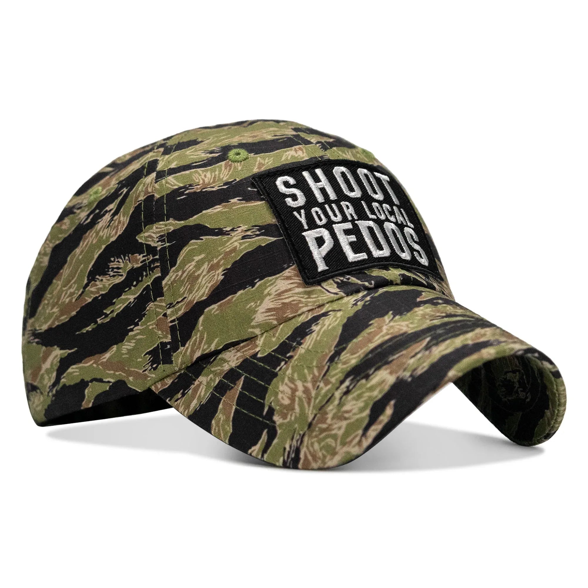Shoot Your Local Pedos Patch Tactical Ripstop Mesh Snapback Hat - Combat Iron Apparel Co.