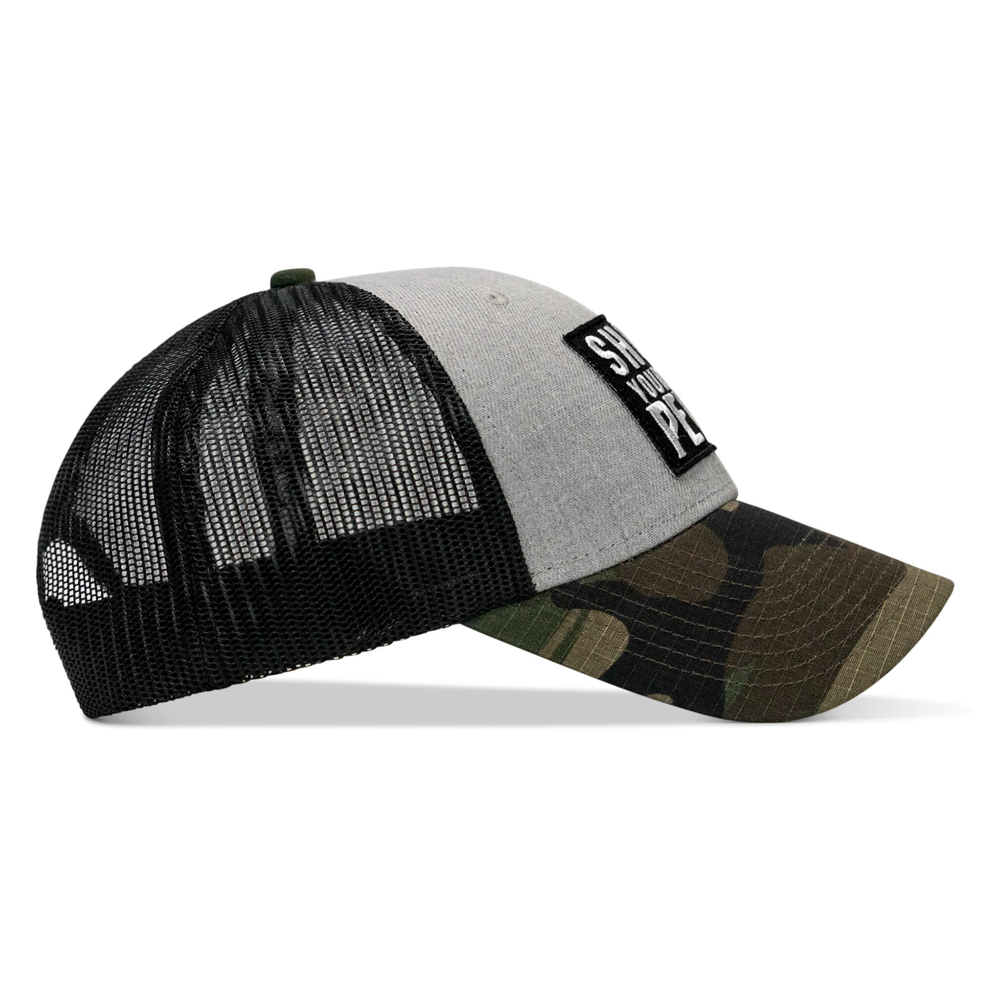 Shoot Your Local Pedos Patch Snapback - Combat Iron Apparel Co.