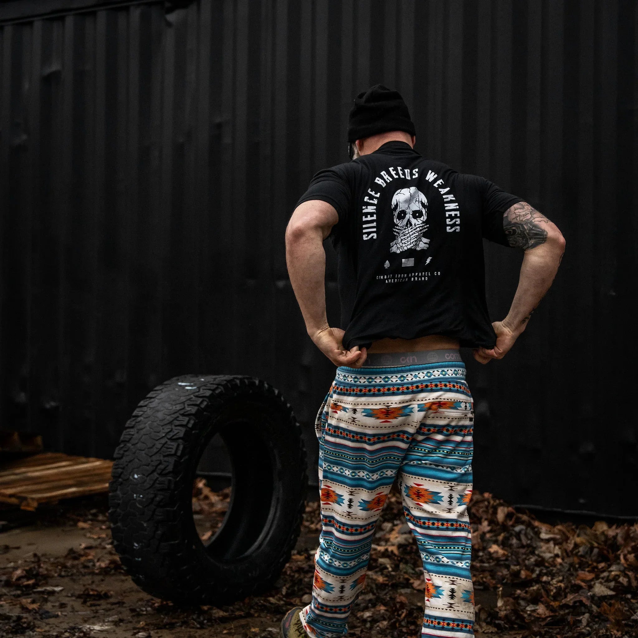 Silence Breeds Weakness Men's T-Shirt - Combat Iron Apparel Co.