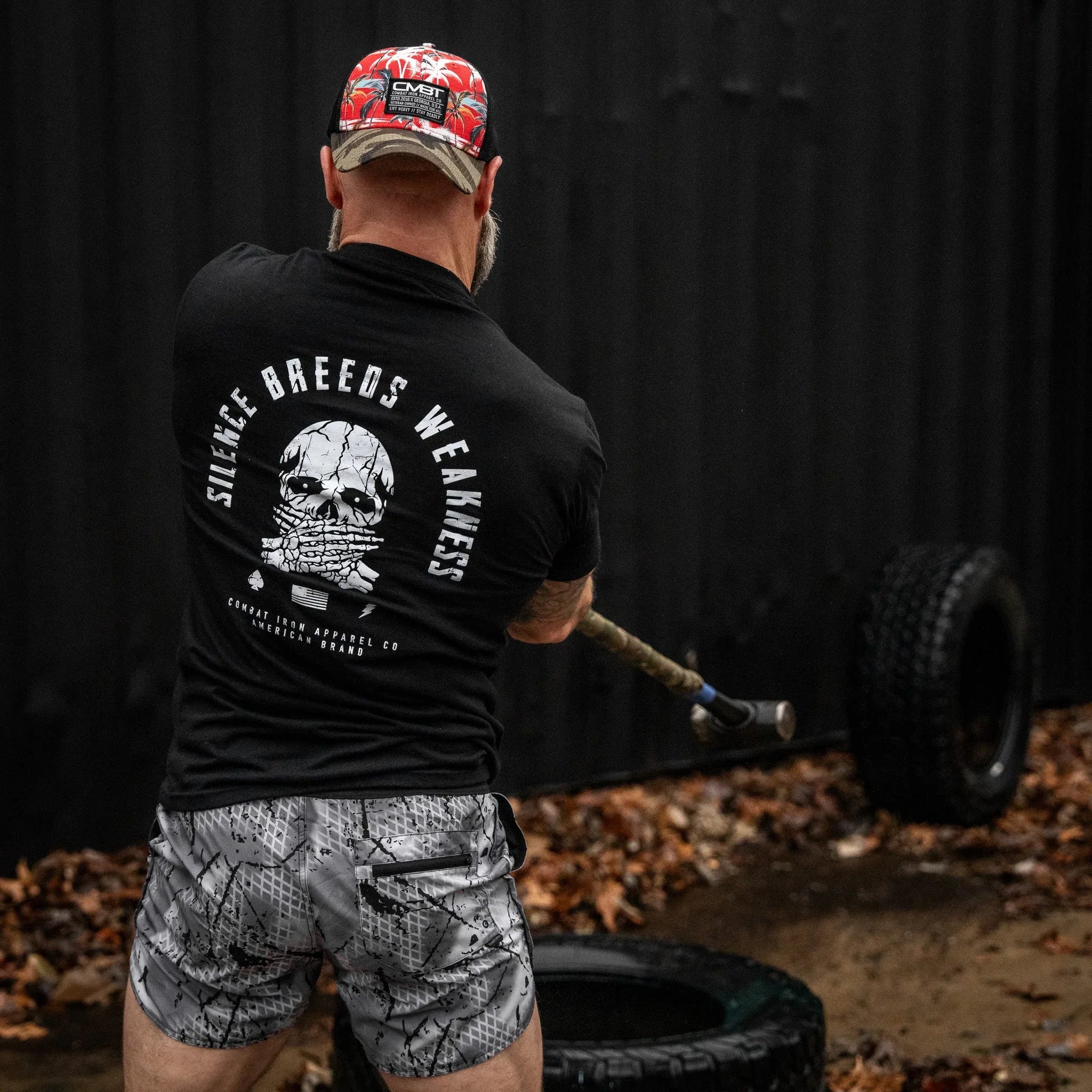 Silence Breeds Weakness Men's T-Shirt - Combat Iron Apparel Co.