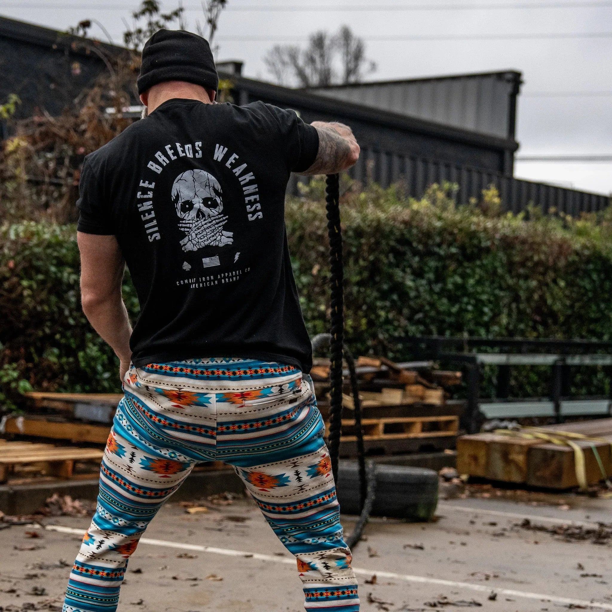 Silence Breeds Weakness Men's T-Shirt - Combat Iron Apparel Co.