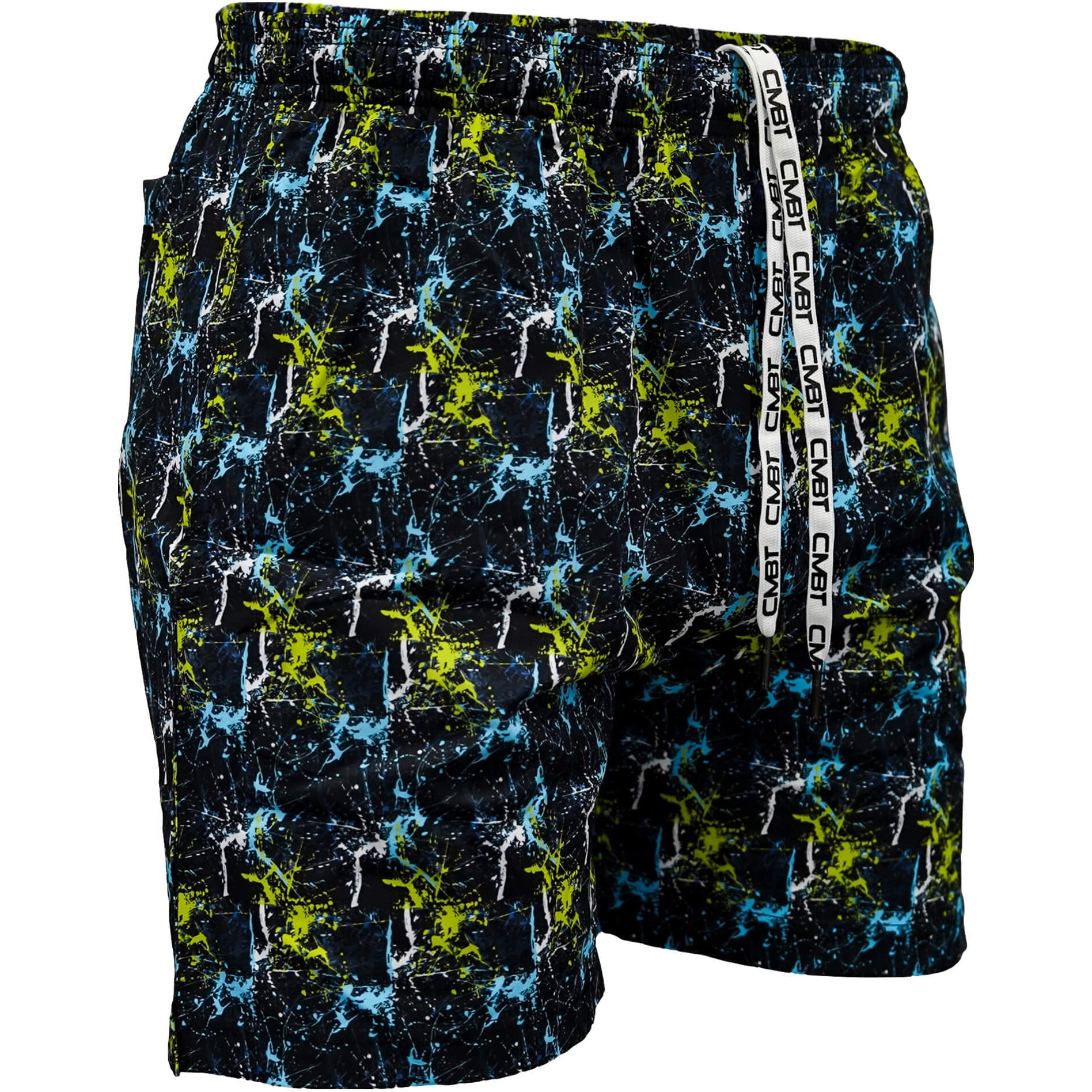 Men's Performance Training Shorts V3 | 5.5" Inseam | Neon Splatter - Combat Iron Apparel Co.