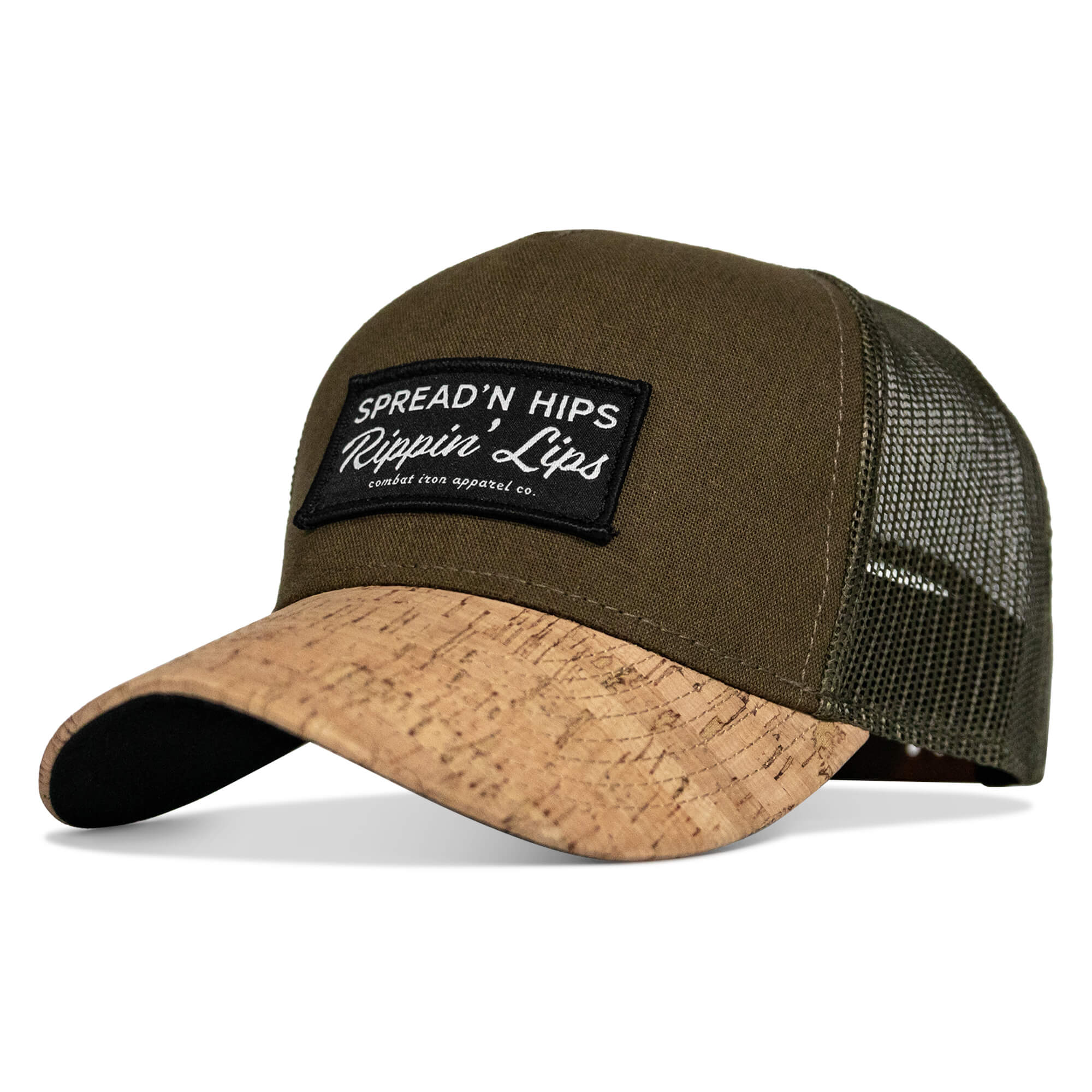 Spreadin' Hips Rippin' Lips Patch Snapback  - Combat Iron Apparel Co.
