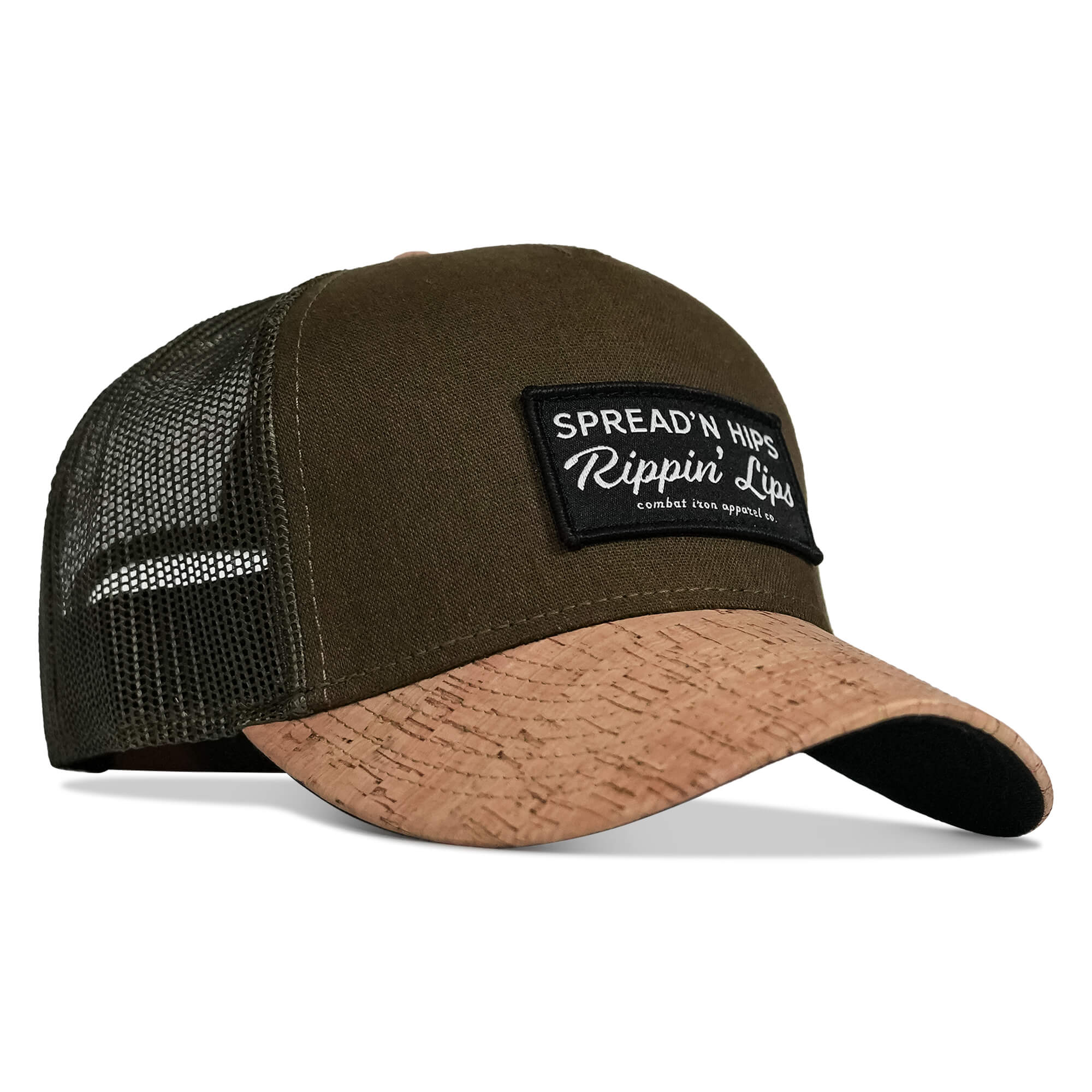 Spreadin' Hips Rippin' Lips Patch Snapback  - Combat Iron Apparel Co.