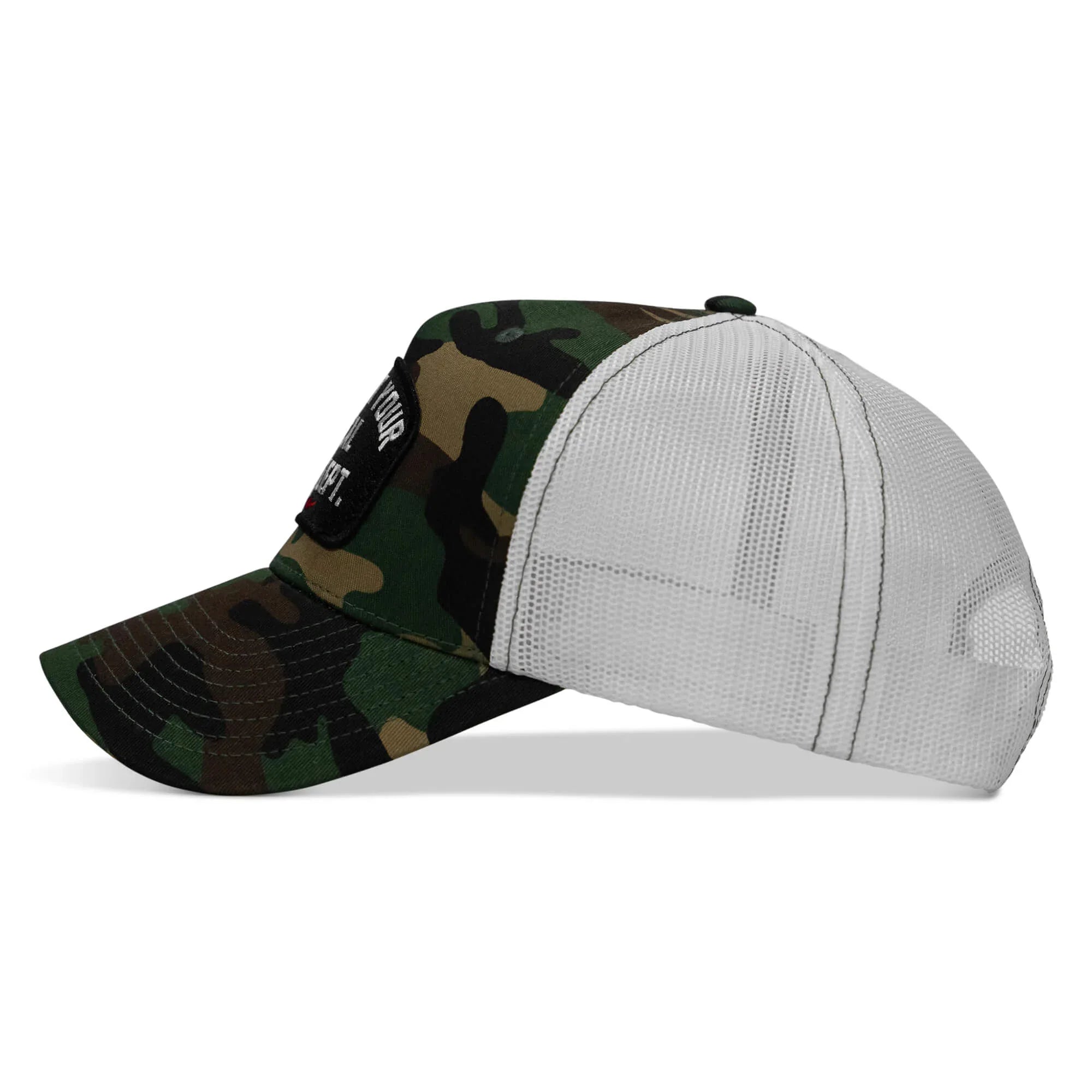 Support Your Local Fire Dept. Patch Snapback Hat - Combat Iron Apparel Co.