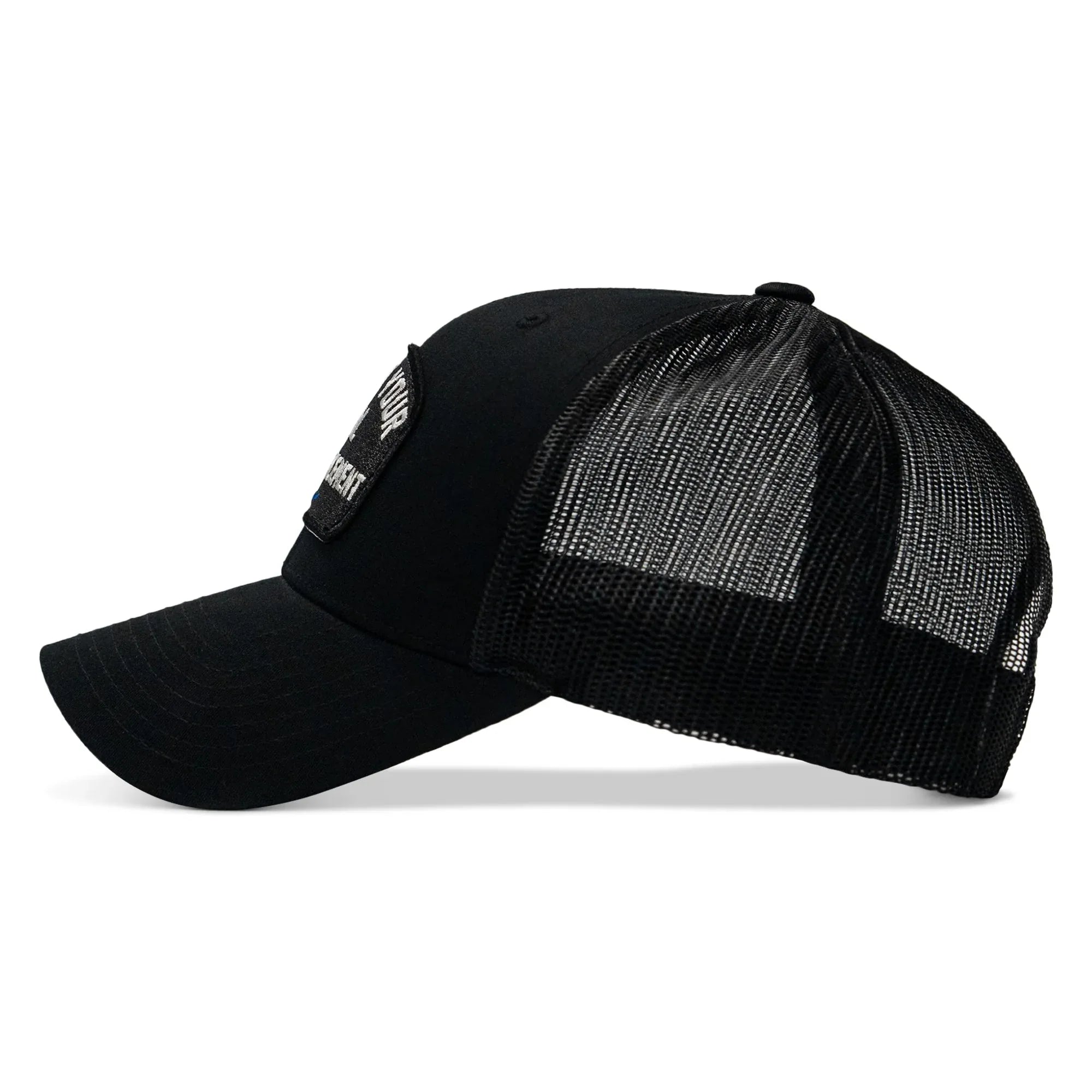 Support Your Local Law Enforcement Mid-Profile Snapback Hat - Combat Iron Apparel Co.