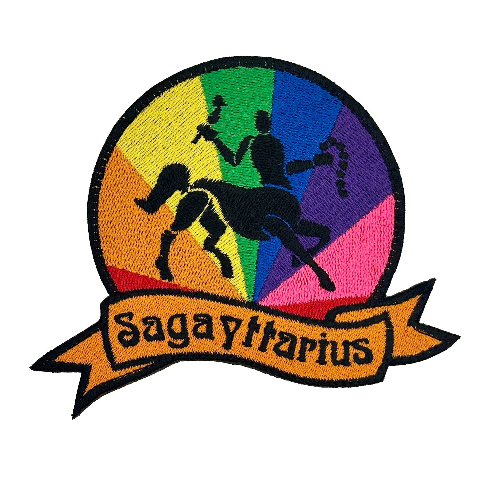 "Sagayttarius" - Sagittarius - 4.5" Astrological Funny Parody Patch