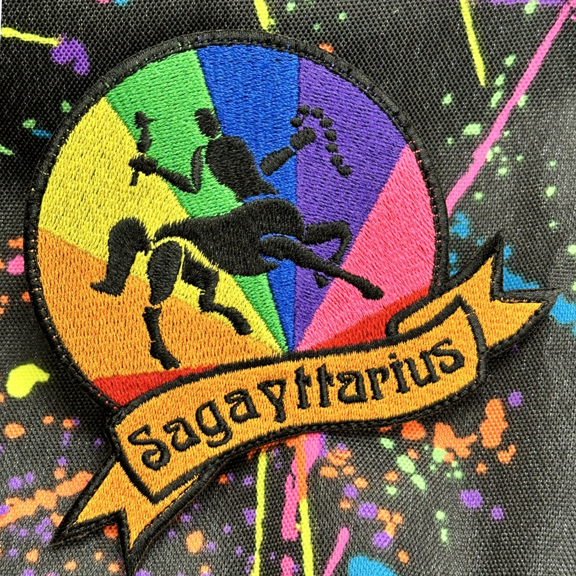 "Sagayttarius" - Sagittarius - 4.5" Astrological Funny Parody Patch