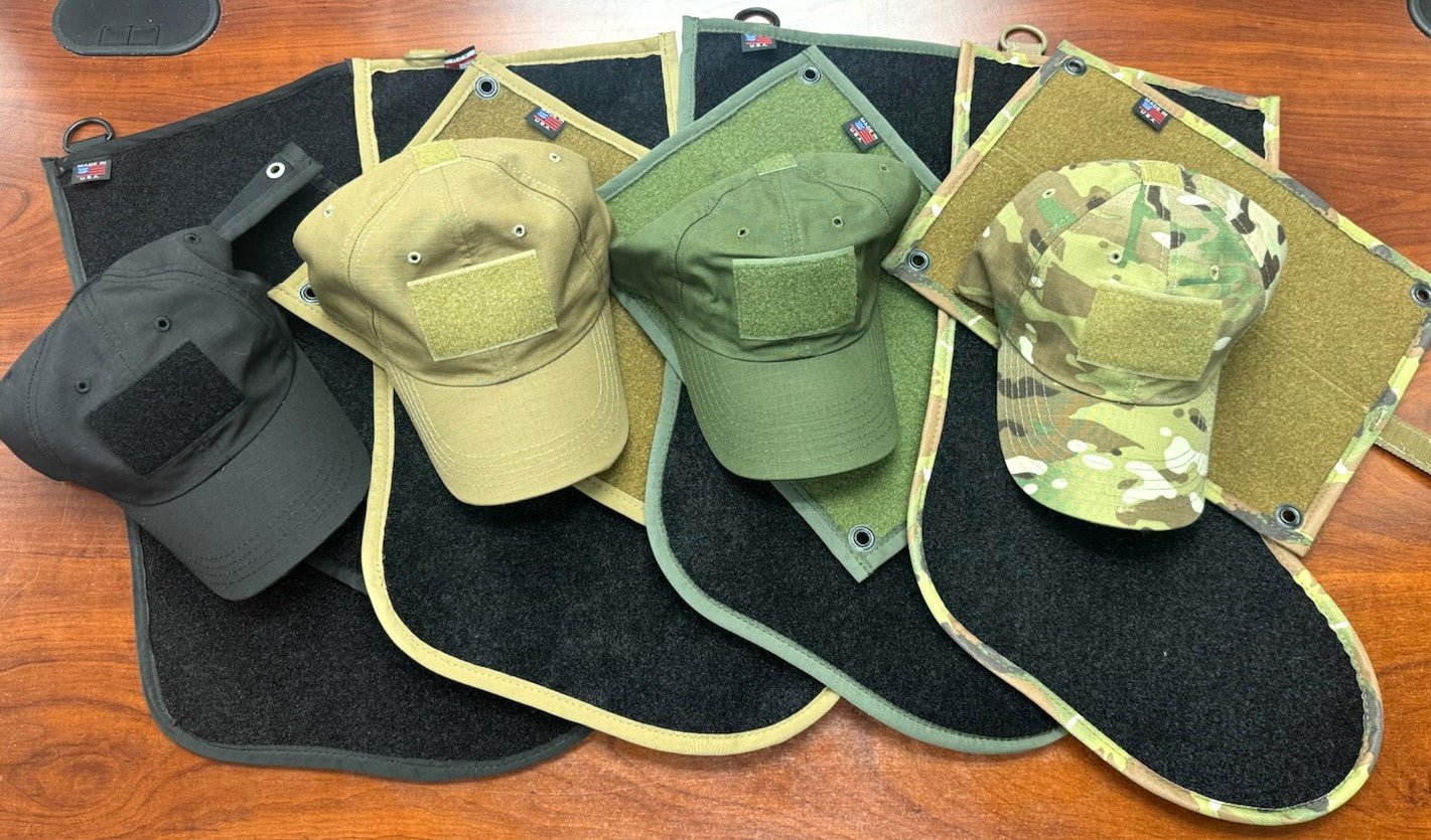 Tactical Holiday 3 Piece Bundle - Patch Mat Stocking - TGJ Tactical Operator Hat - 12''x9'' - Patch Mat