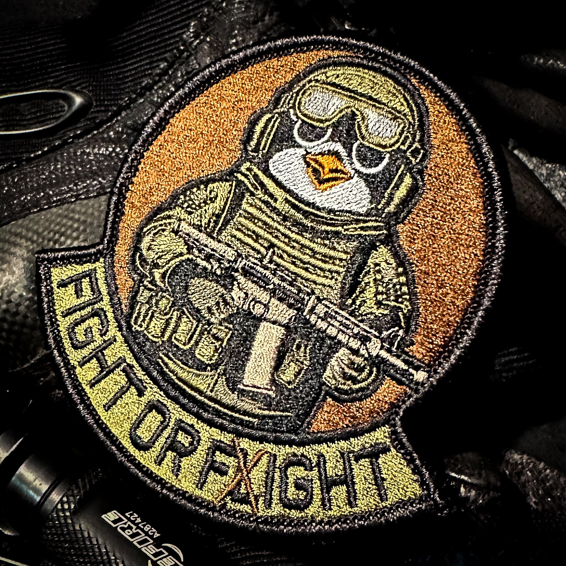 Butterfly Knife Patch for Tactical Gear