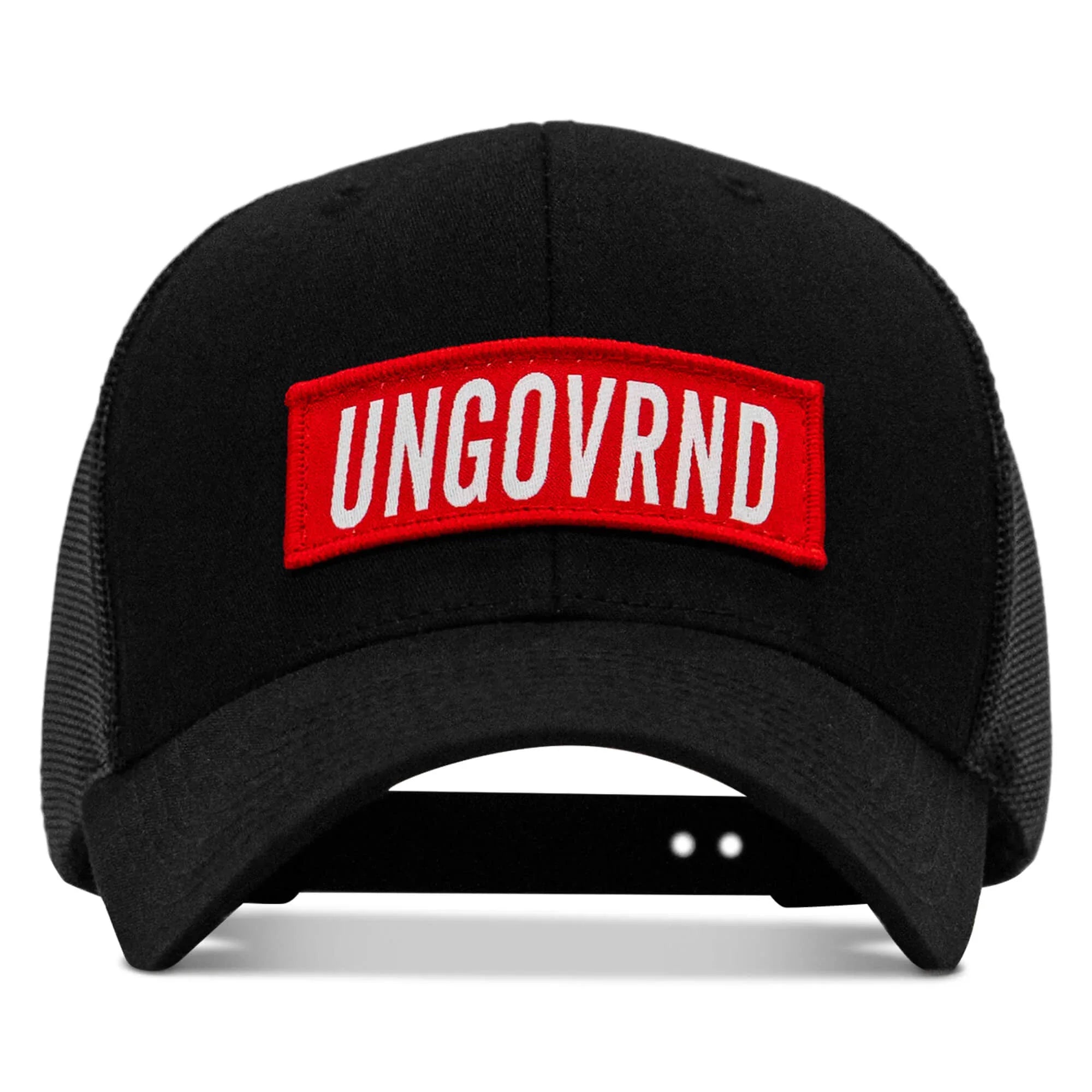 Ungovrnd Red Patch Snapback Hat - Combat Iron Apparel Co.