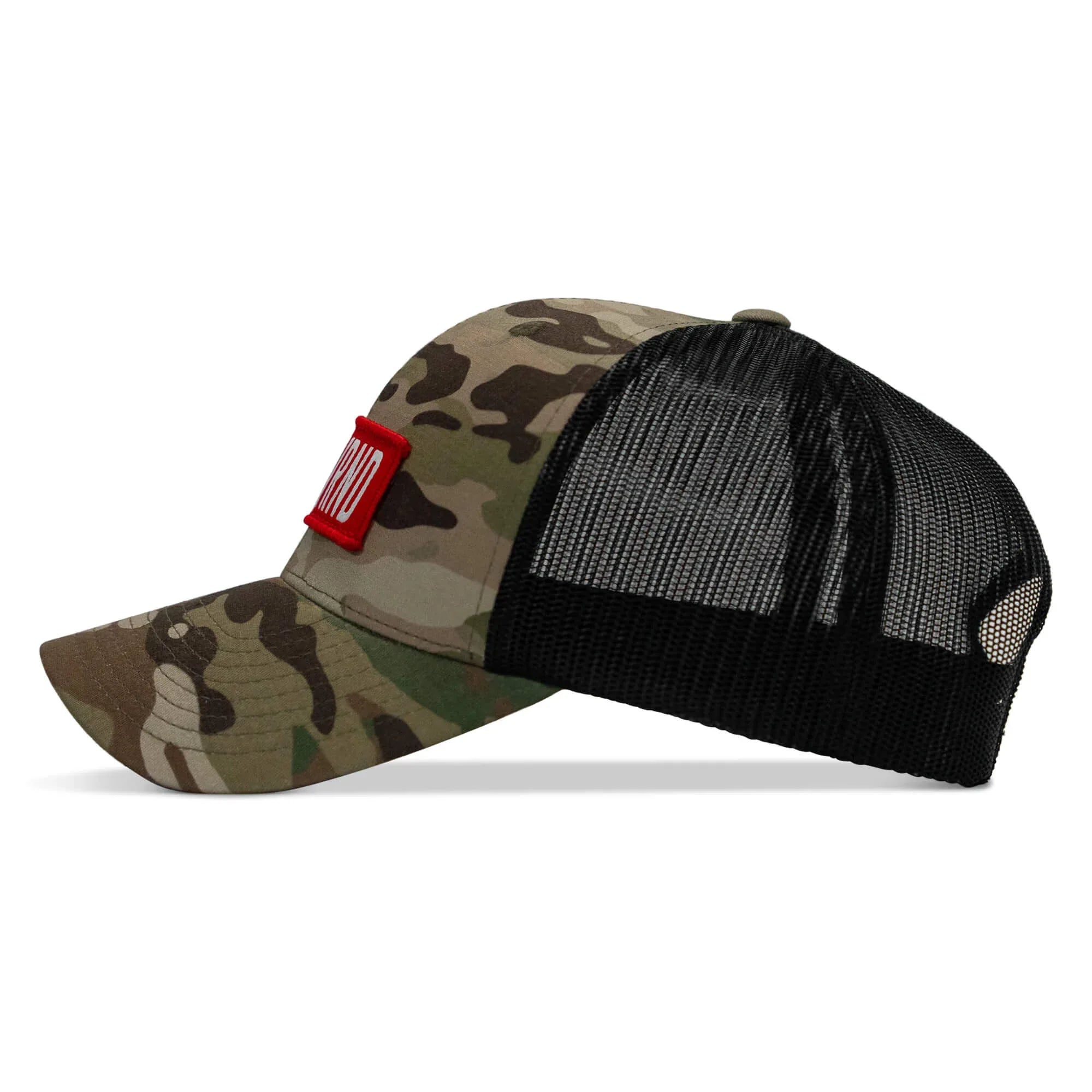 Ungovrnd Red Patch Snapback Hat - Combat Iron Apparel Co.