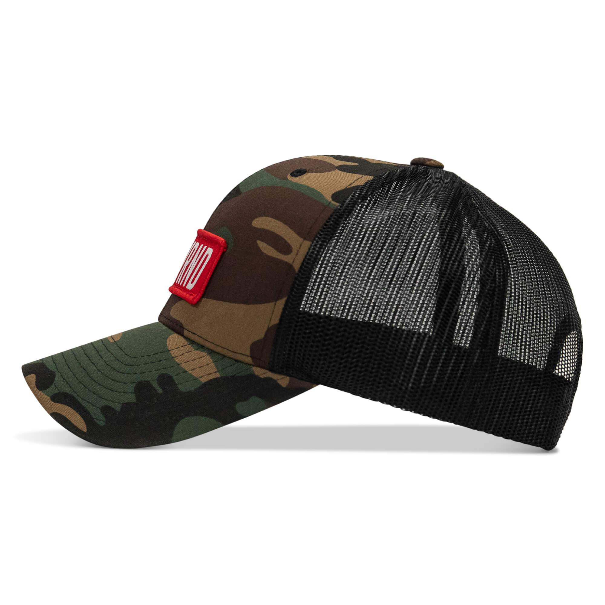Ungovrnd Red Patch Snapback Hat - Combat Iron Apparel Co.