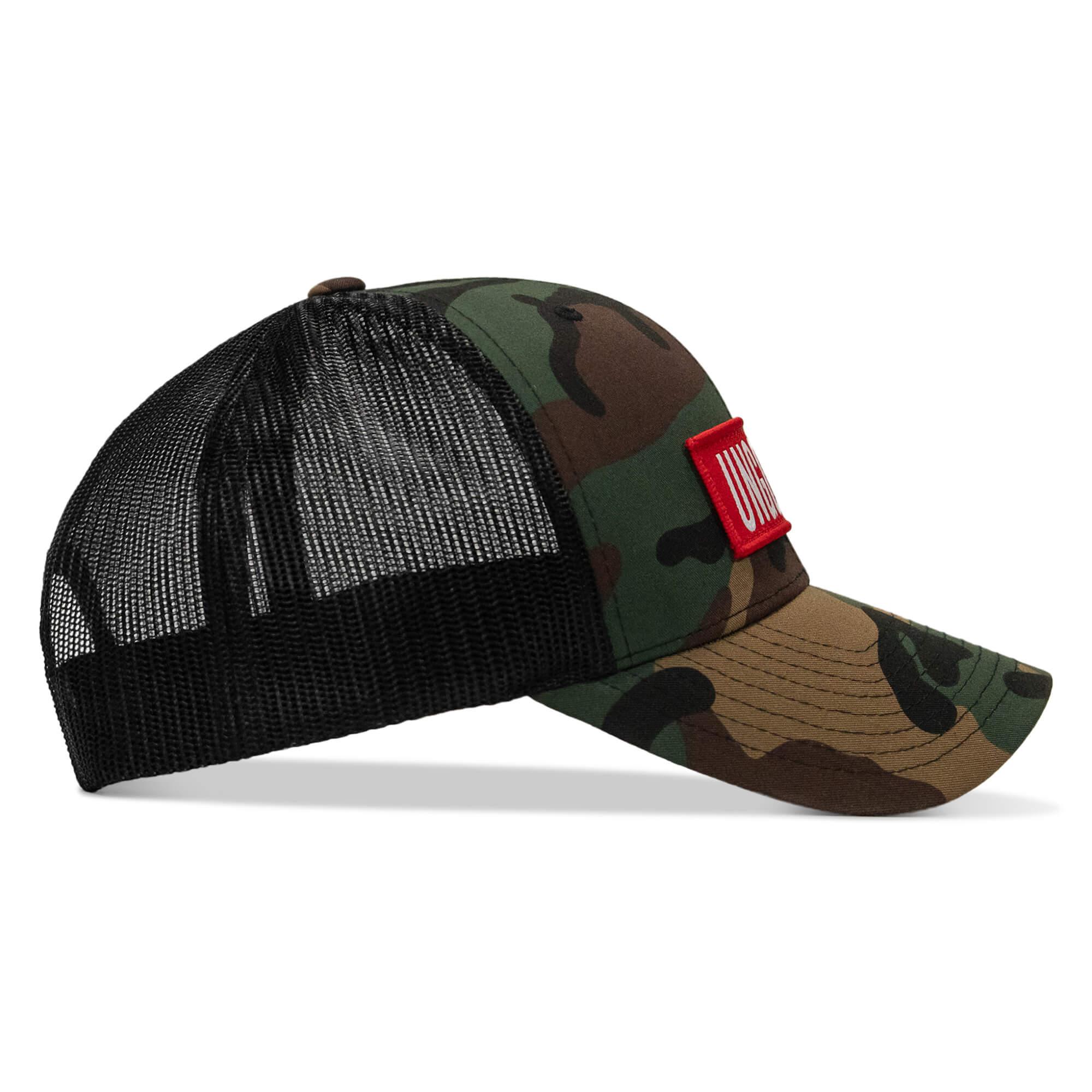 Ungovrnd Red Patch Snapback Hat - Combat Iron Apparel Co.