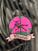 Whorus - Taurus - 4.5" Patch Astrological Funny Parody Patch