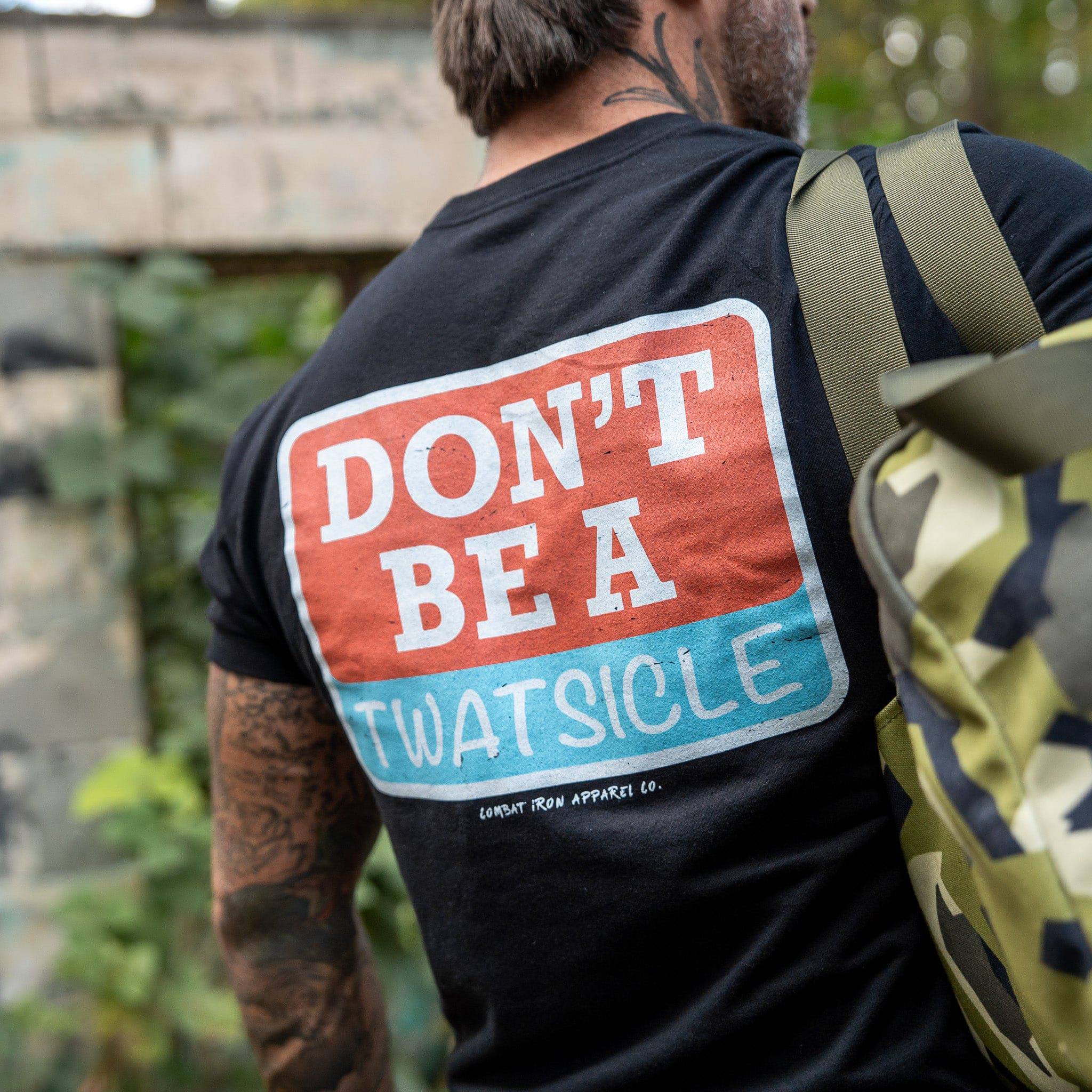 Don't Be A Twatsicle Men's T-Shirt - Combat Iron Apparel Co.