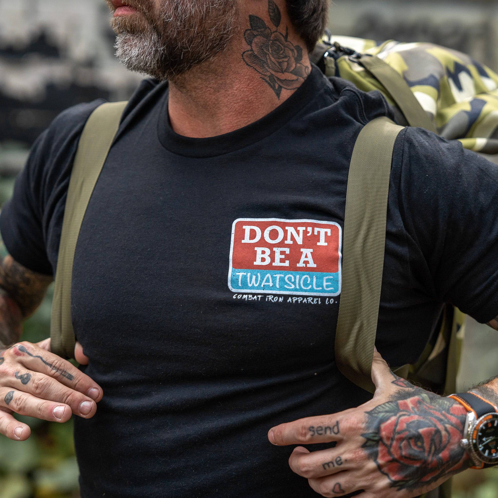 Don't Be A Twatsicle Men's T-Shirt - Combat Iron Apparel Co.