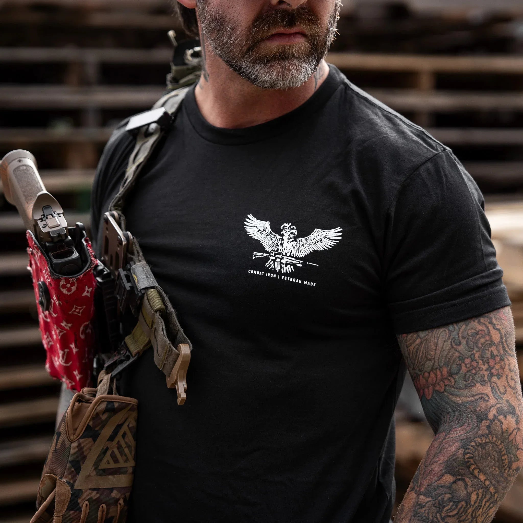 No Rest For The Wicked Men's T-Shirt  - Combat Iron Apparel Co.