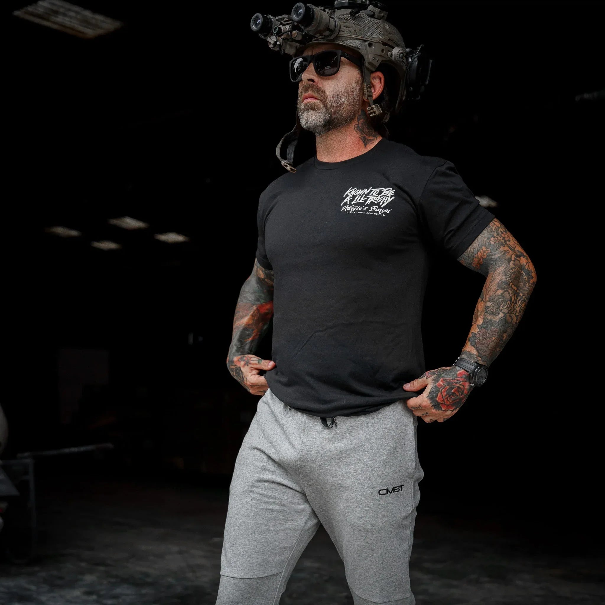 Known To Be A Lil Trashy Raccoon Men's T-Shirt - Combat Iron Apparel Co.