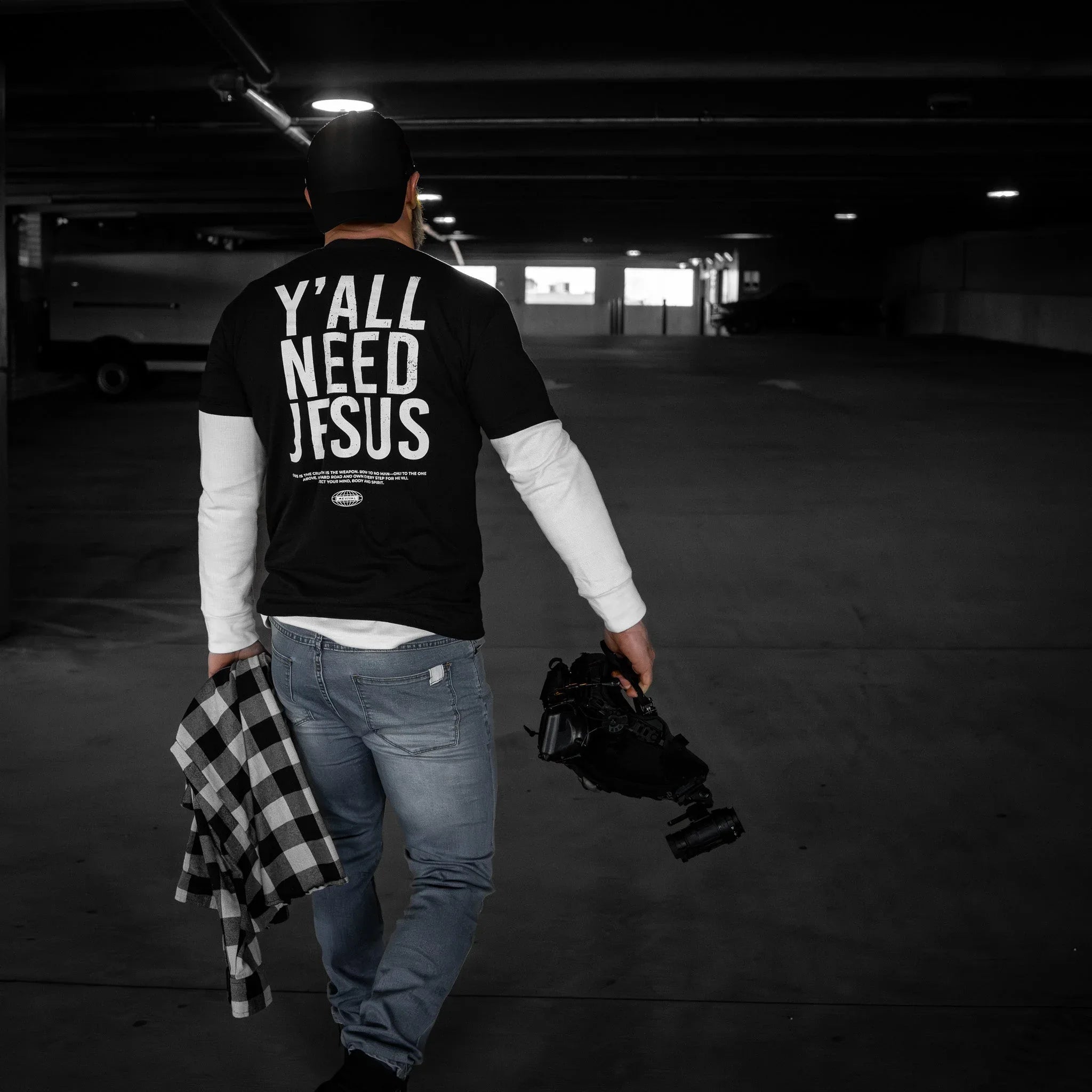 Y'all Need Jesus Men's T-Shirt - Combat Iron Apparel Co.
