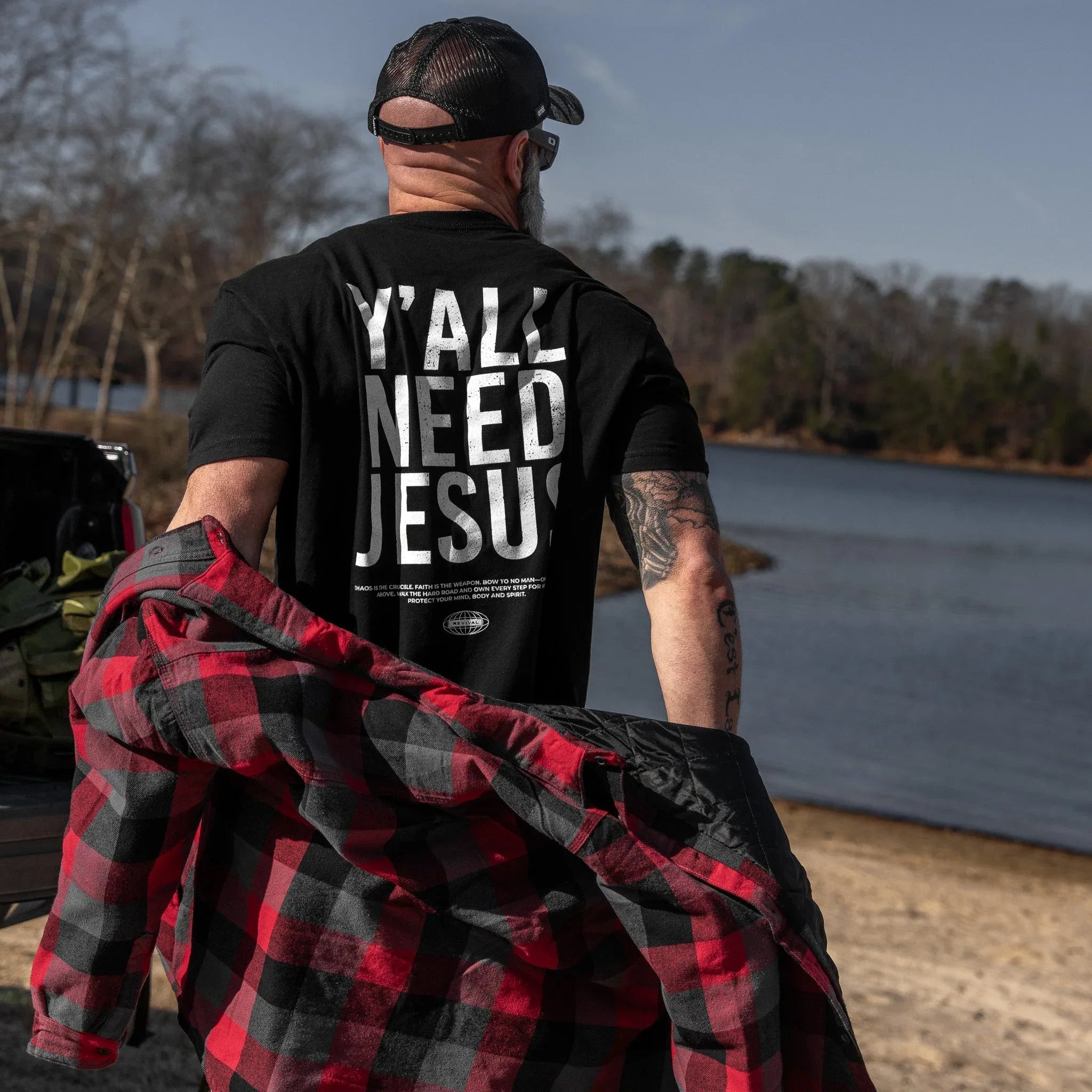 Y'all Need Jesus Men's T-Shirt - Combat Iron Apparel Co.