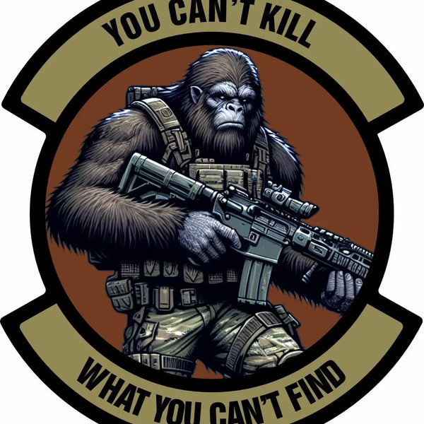 STICKER - September 2024 POTM - Bigfoot - 