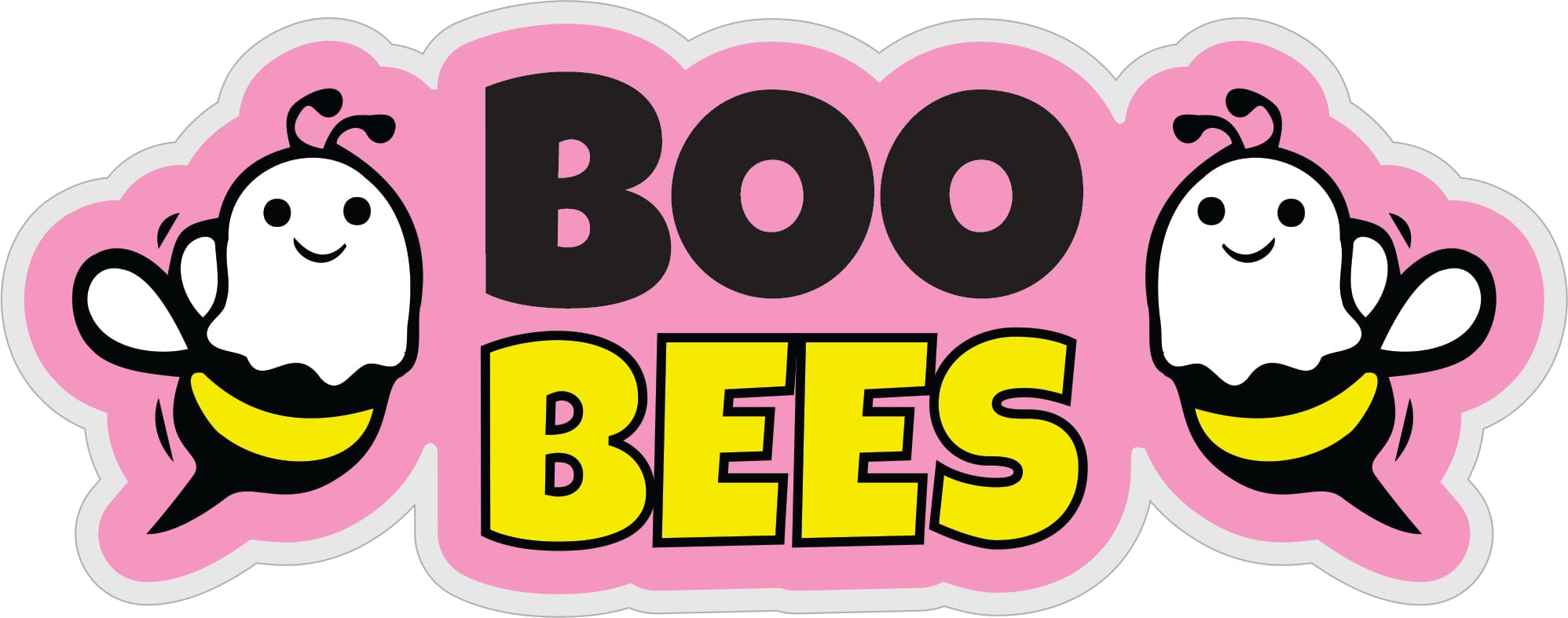 Tactical Gear Junkie Stickers Pink BOO-BEES - 3.5 inch Sticker