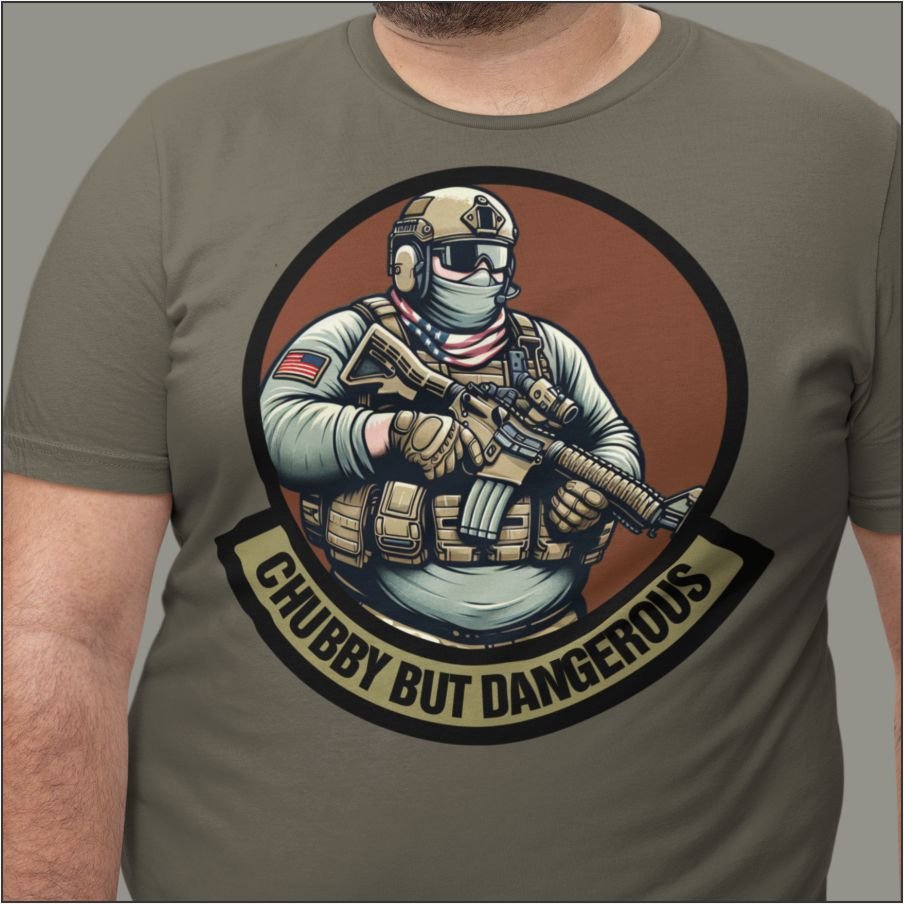 'Big Bubba' - Chubby But Dangerous - Unisex t-shirt