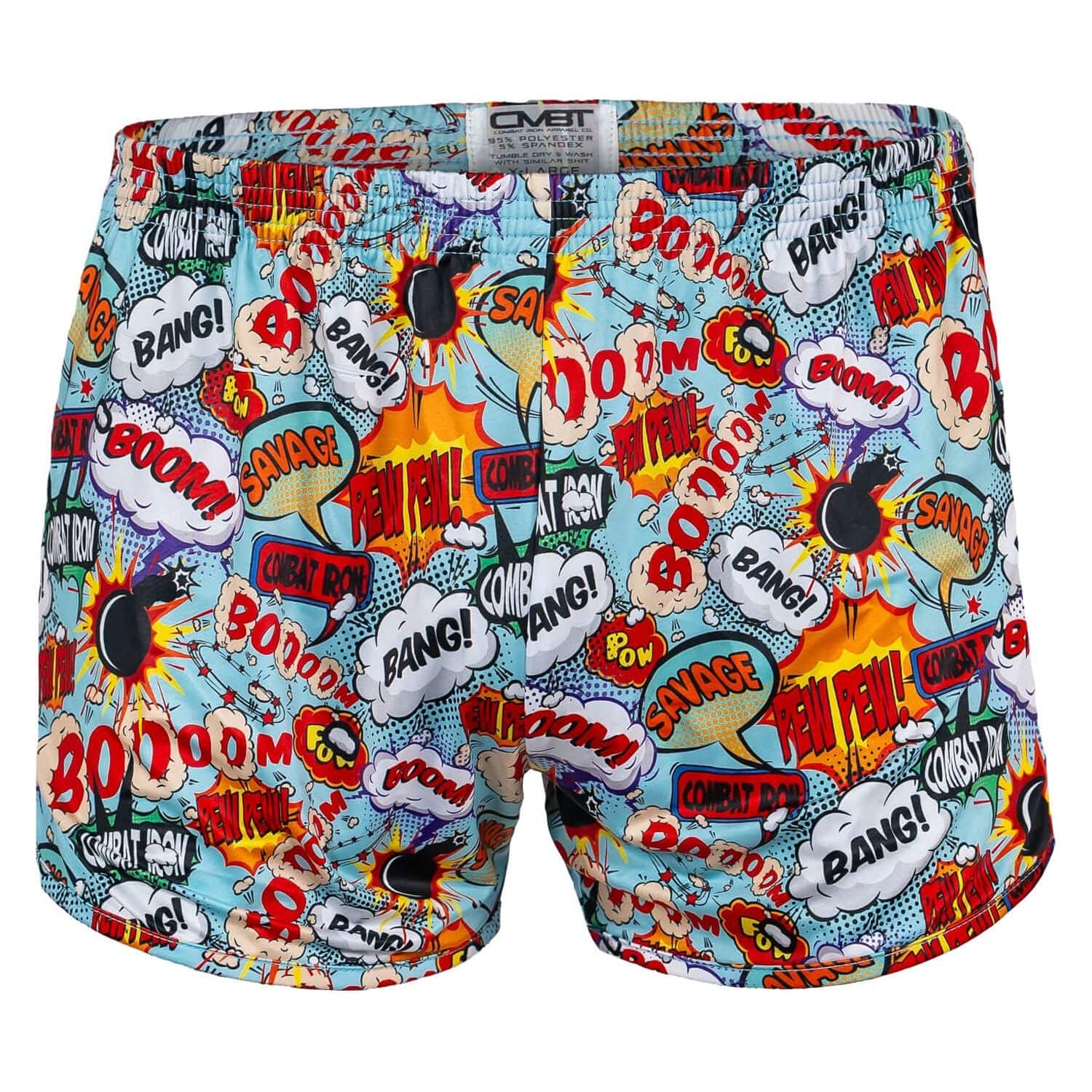Comic Book Ranger Panty Silkies Training Shorts | 2.5" - Combat Iron Apparel Co.