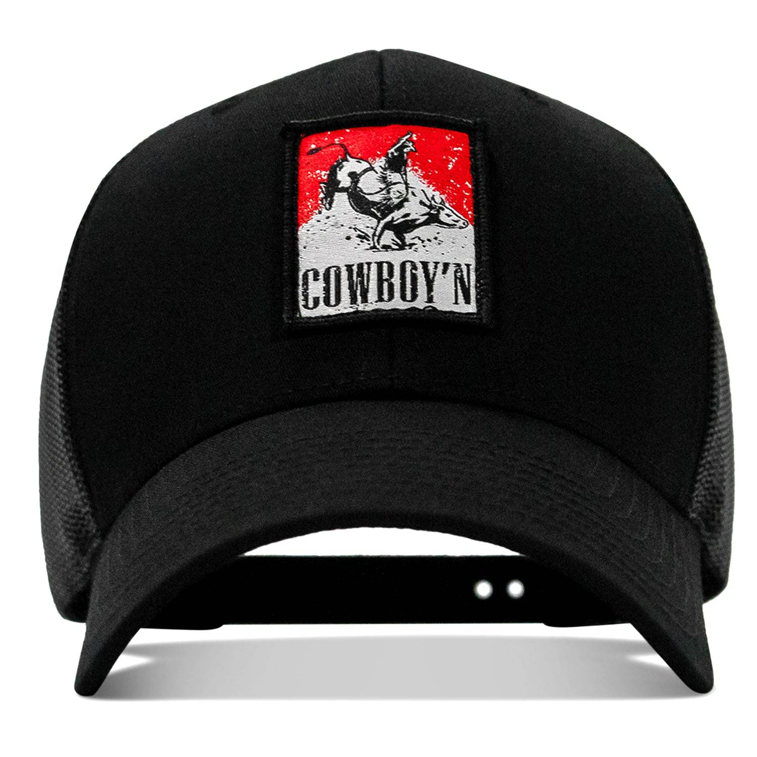 Cowboy'n Knuck If You Buck Patch SnapBack - Combat Iron Apparel Co.