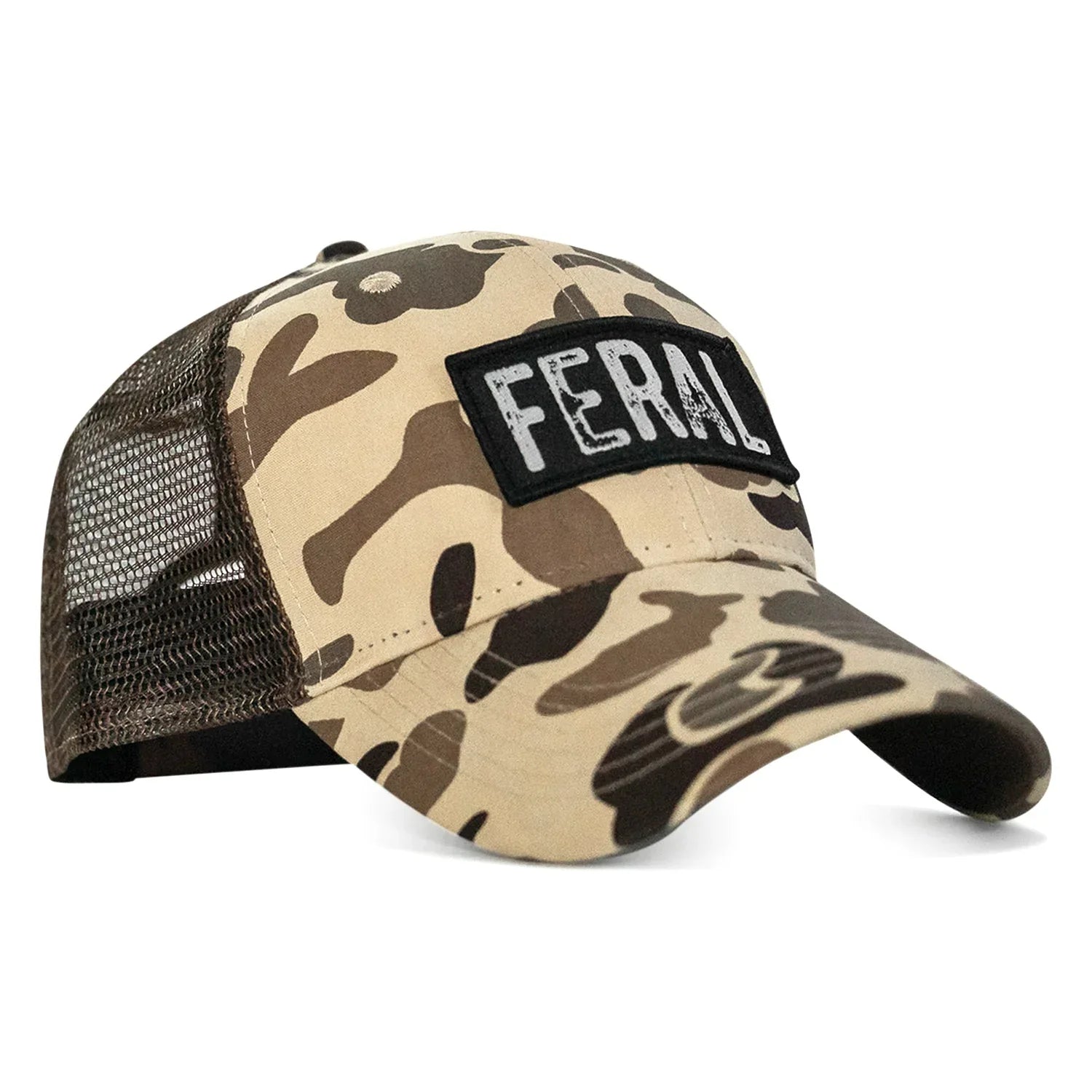 Feral Vintaged Patch Snapback Hat - Combat Iron Apparel Co.
