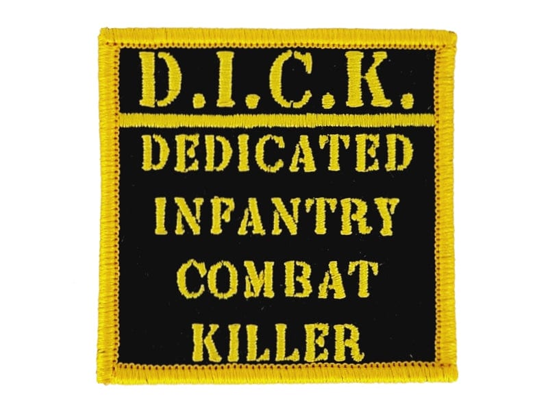 Tactical Gear Junkie Patches D.I.C.K. Patch - 3.25 inch Patch