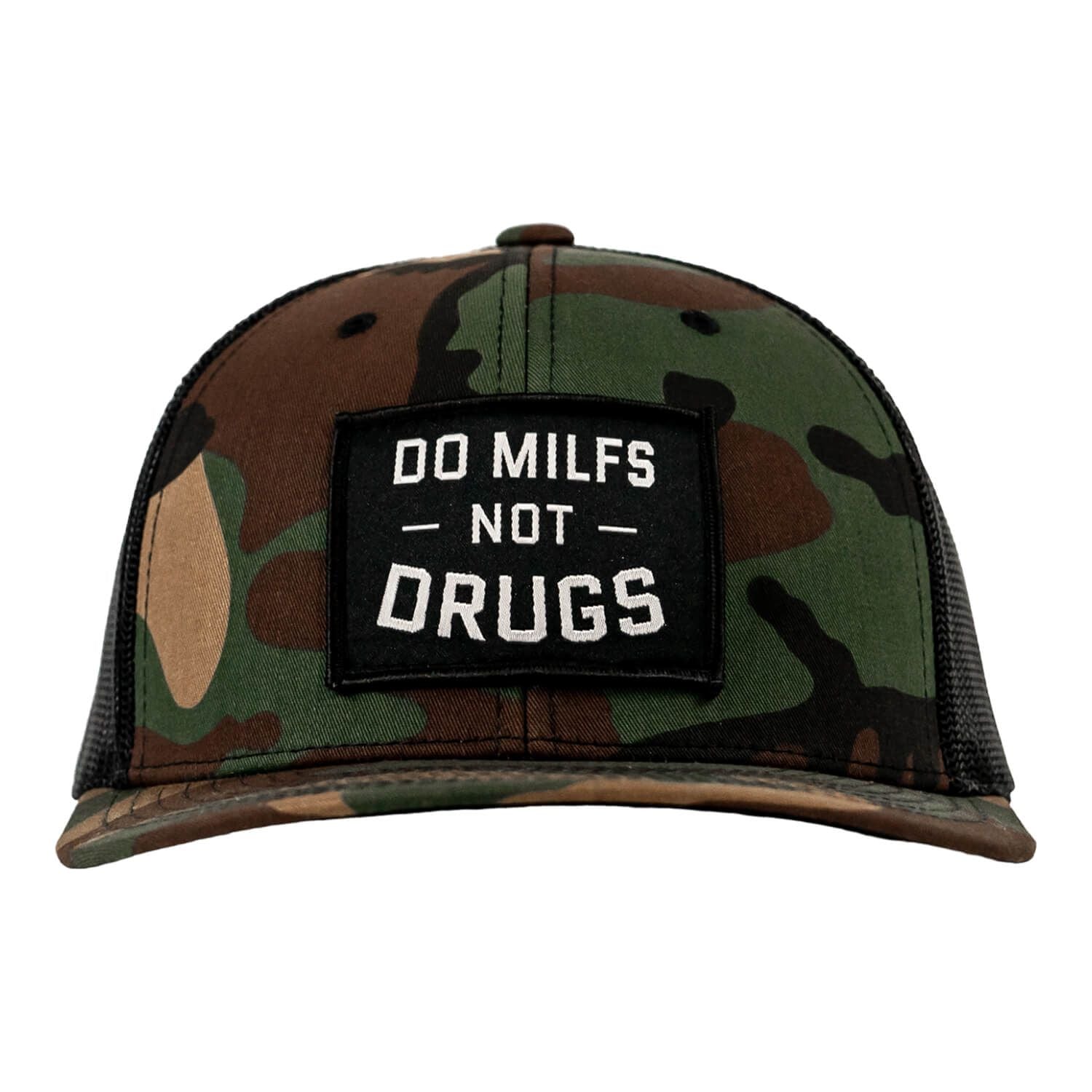 Do Milfs. Not Drugs. Patch Snapback HAT - Combat Iron Apparel Co.
