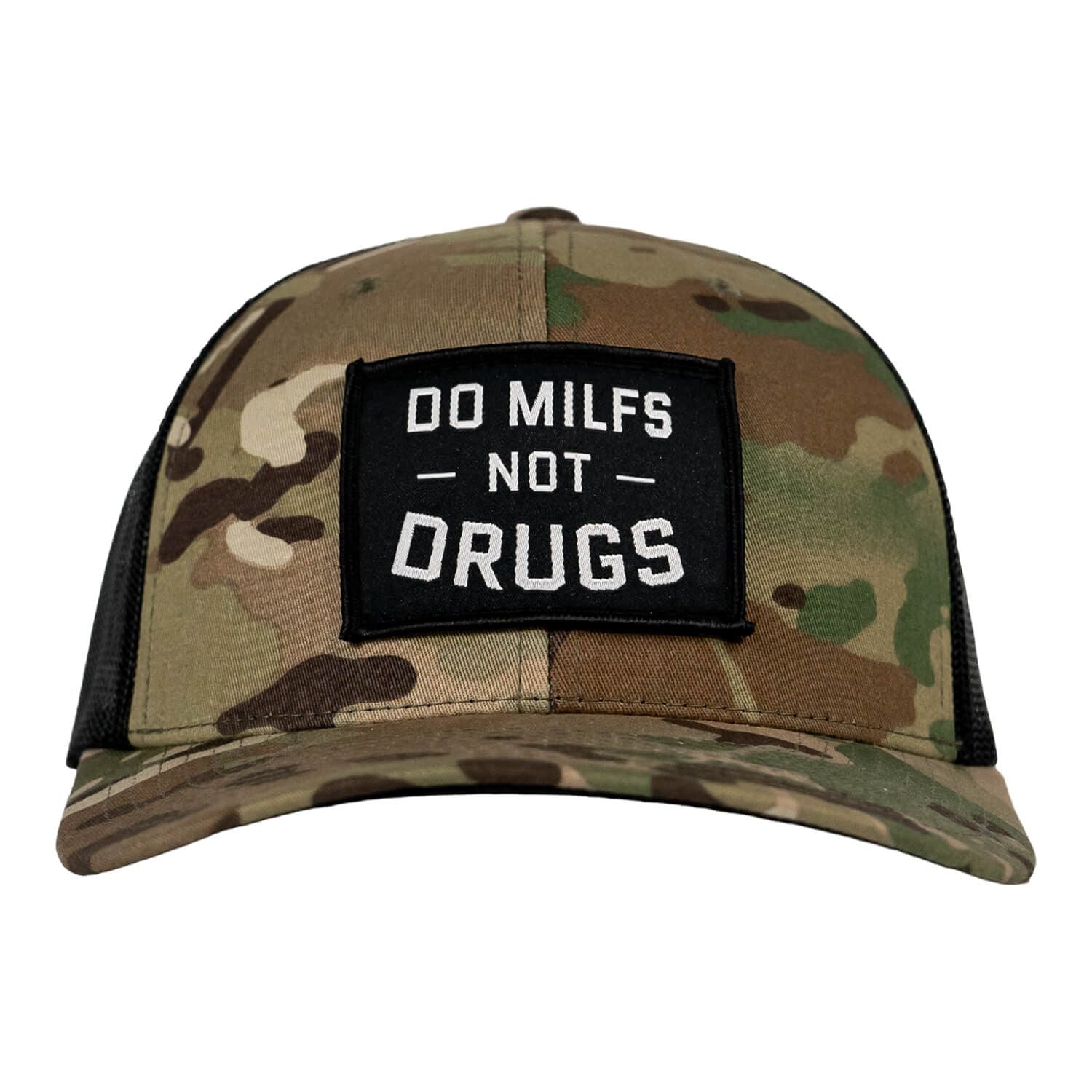 Do Milfs. Not Drugs. Patch Snapback HAT - Combat Iron Apparel Co.