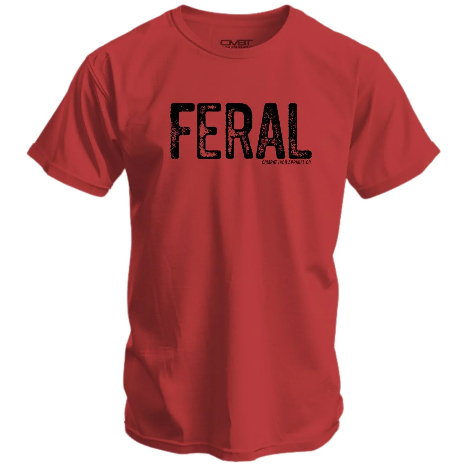 Feral Distressed Men's T-Shirt - Combat Iron Apparel Co.